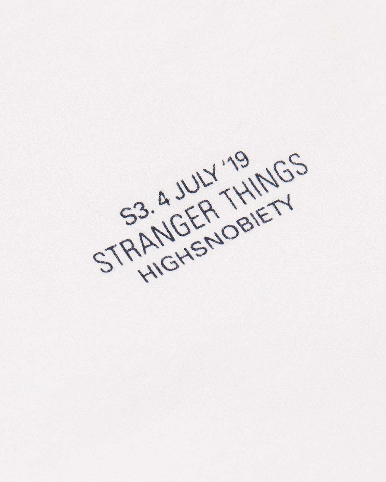 Highsnobiety - Stranger Things Starcourt Mall T-Shirt - Clothing - White - Image 4