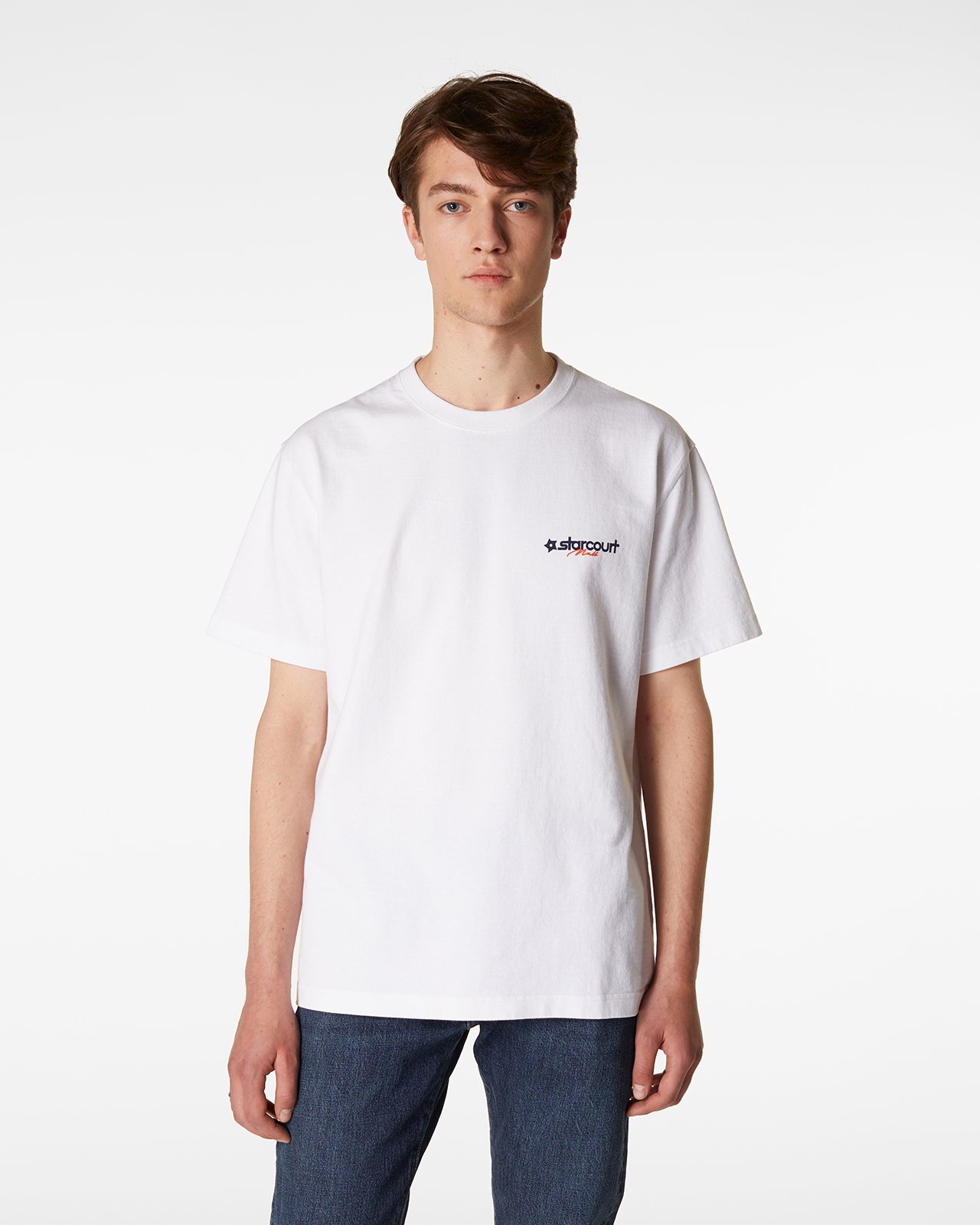 Highsnobiety - Stranger Things Starcourt Mall T-Shirt - Clothing - White - Image 5