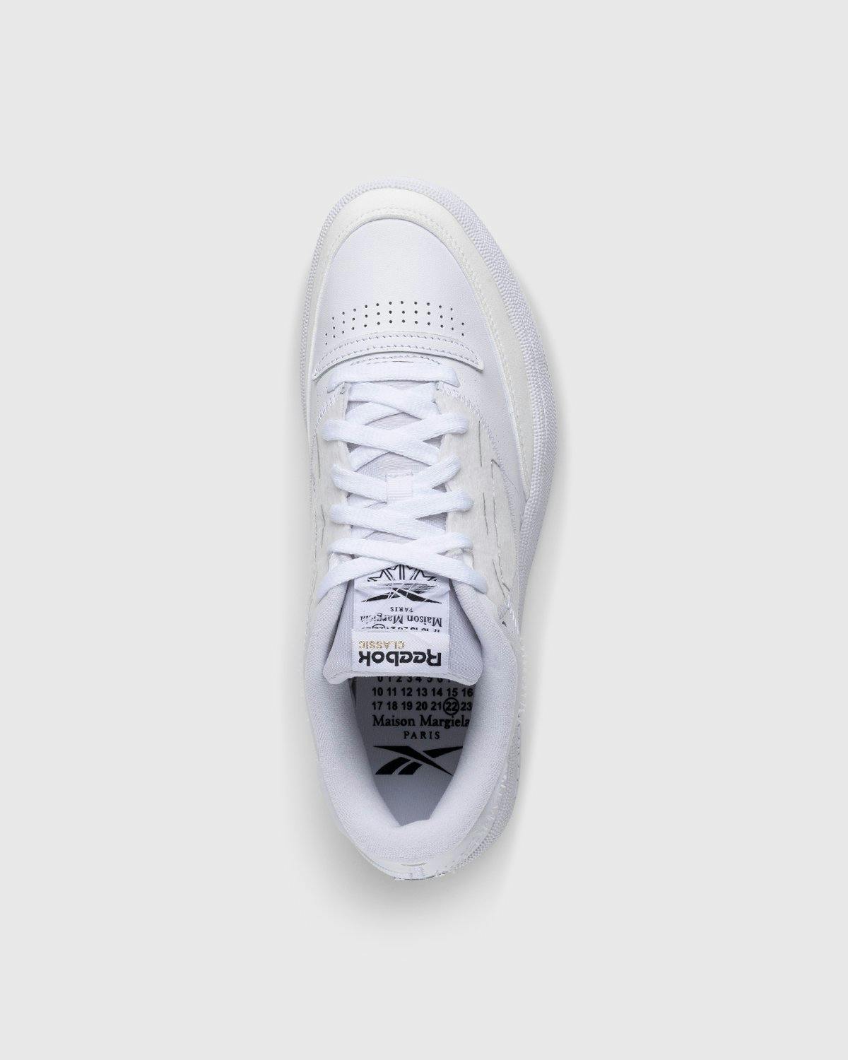 Maison Margiela x Reebok - Club C Memory Of Footwear White/Black/Footwear White - Footwear - White - Image 3