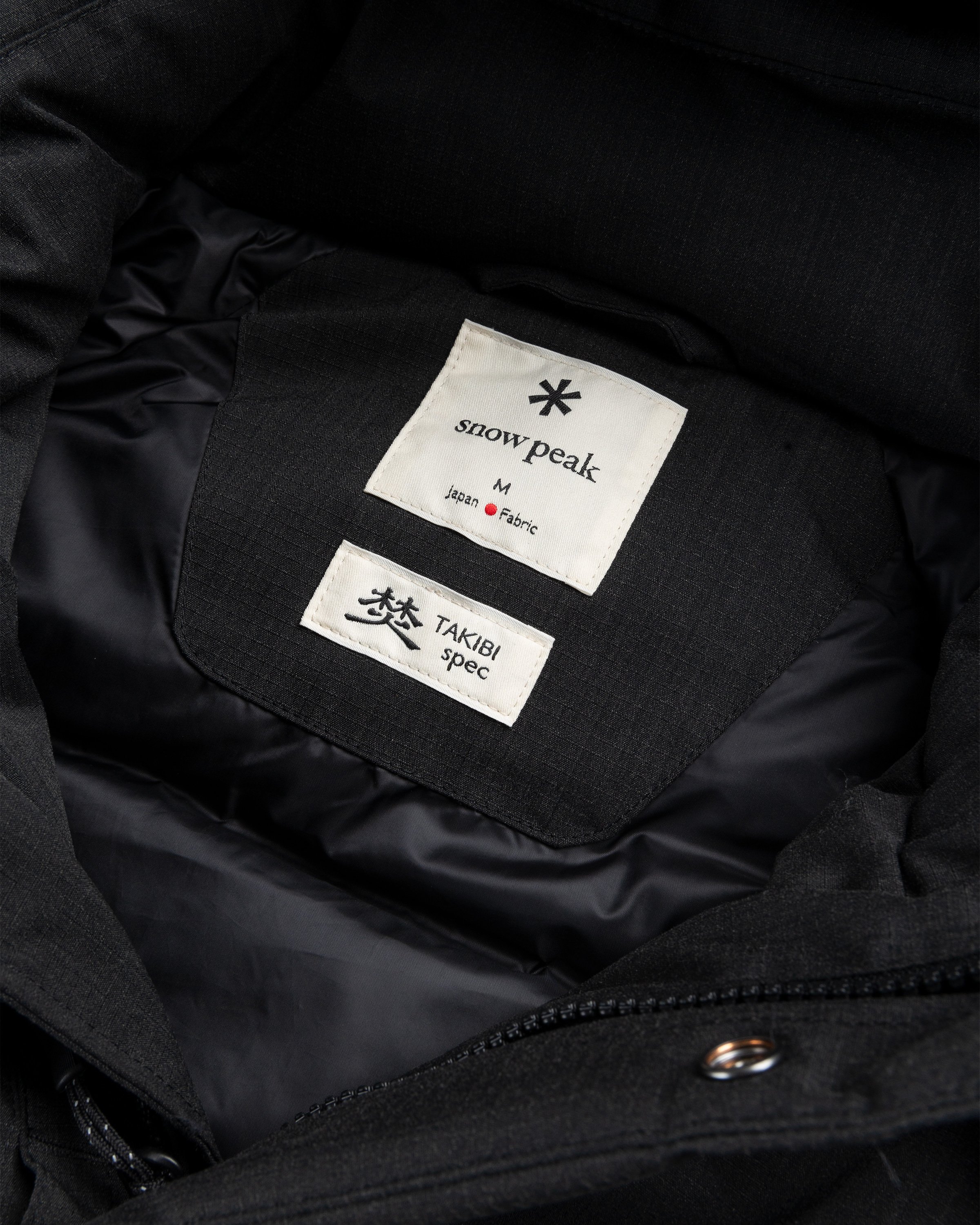 Snow Peak - Fire-Resistant 2 Layer Down Jacket Black - Clothing - Black - Image 5