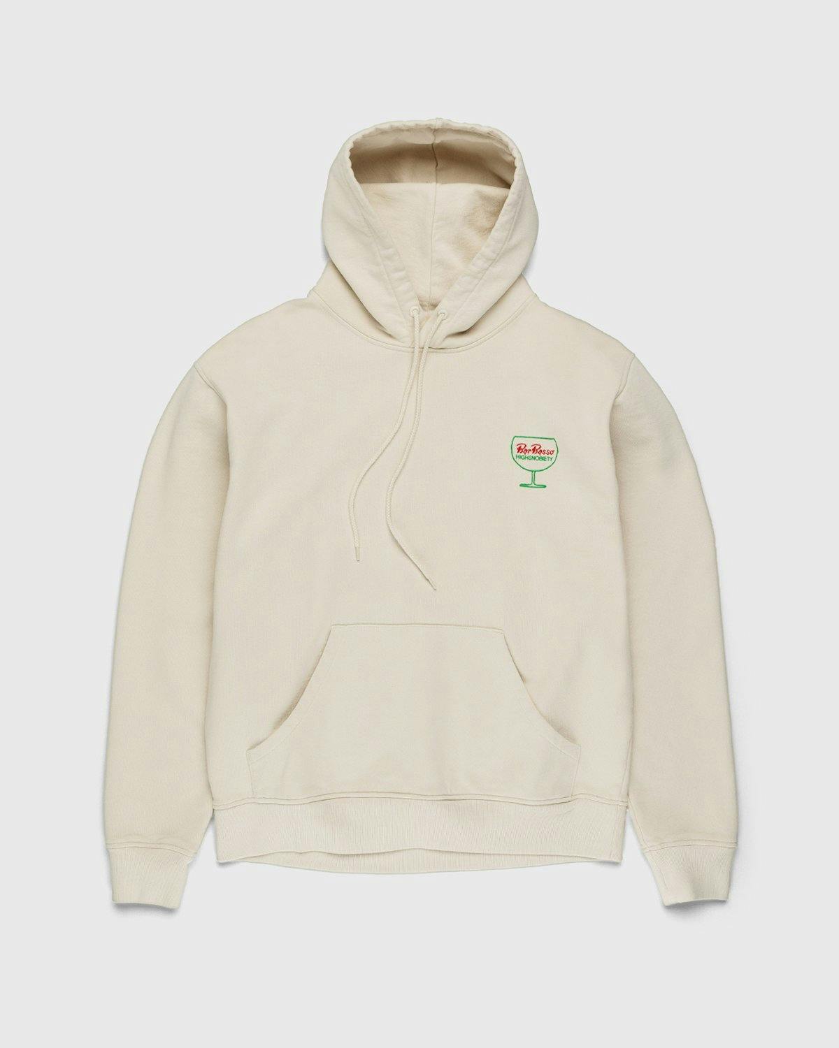 Bar Basso x Highsnobiety - Logo Hoodie Eggshell - Clothing - Beige - Image 2