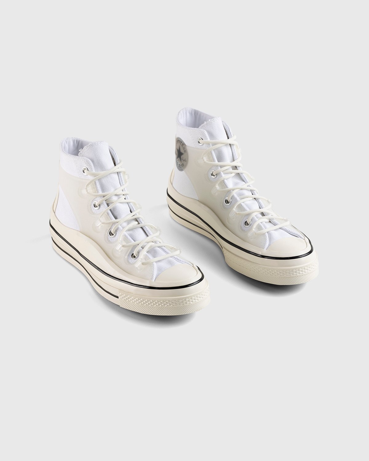 Converse - Chuck 70 Utility Hi White/Egret/Black - Footwear - White - Image 3