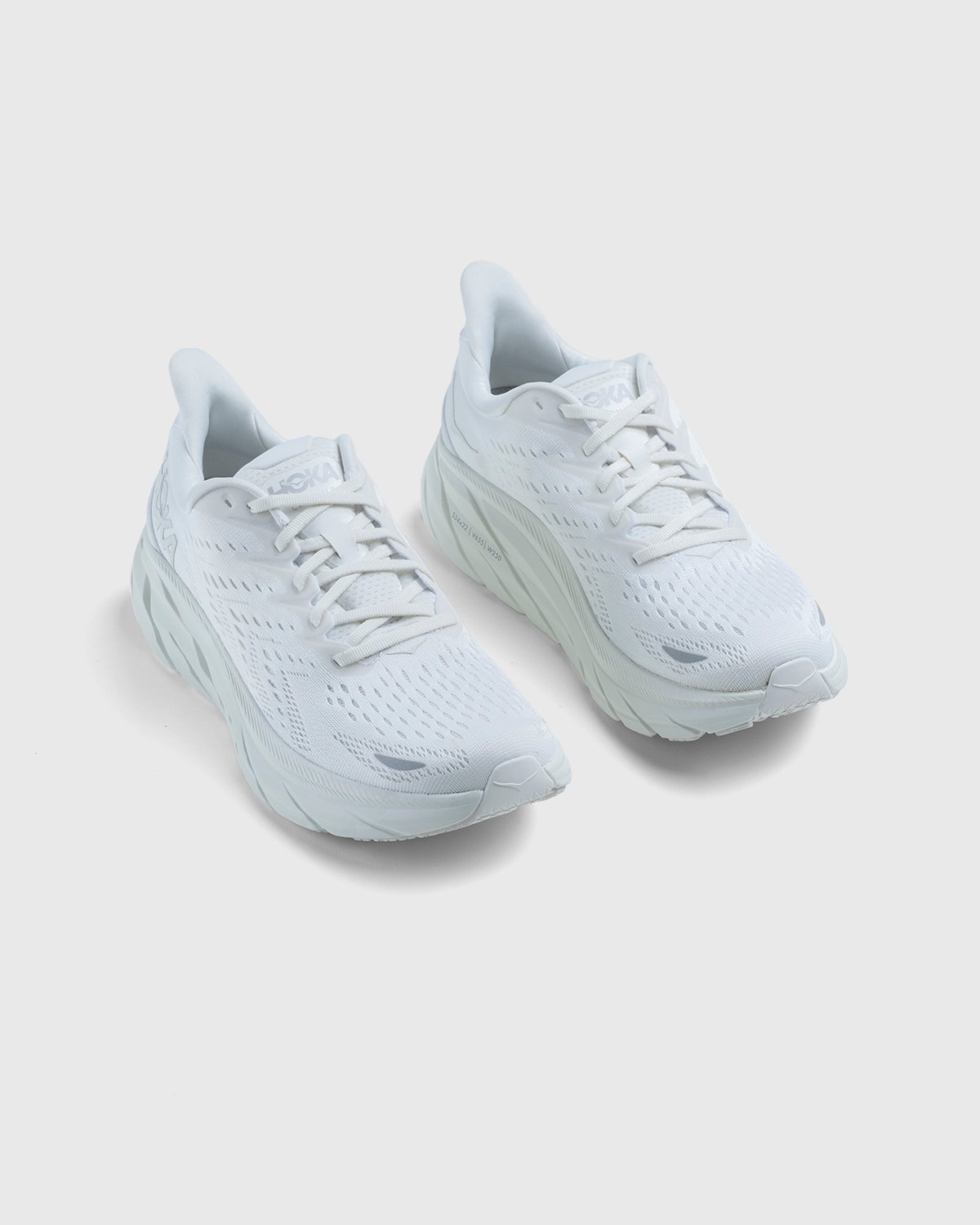 HOKA - Clifton 8 White / White - Footwear - White - Image 3