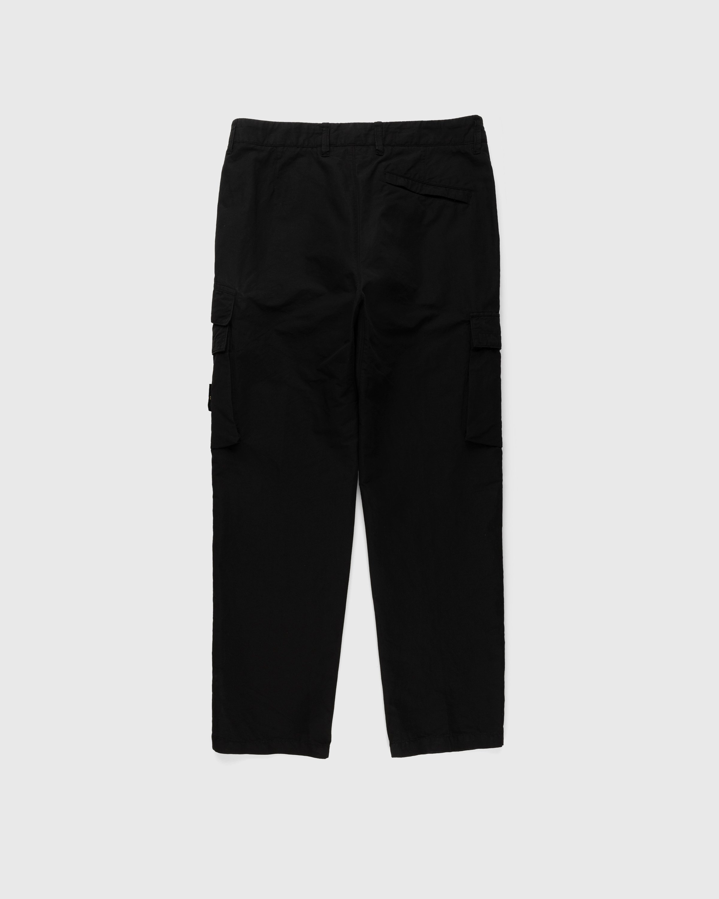 Stone Island - 31706 Garment-Dyed Cargo Pants Black - Clothing - Black - Image 2