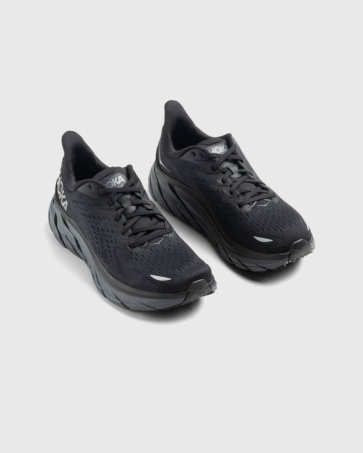 HOKA - Clifton 8 Black / Black - Footwear - Black - Image 3