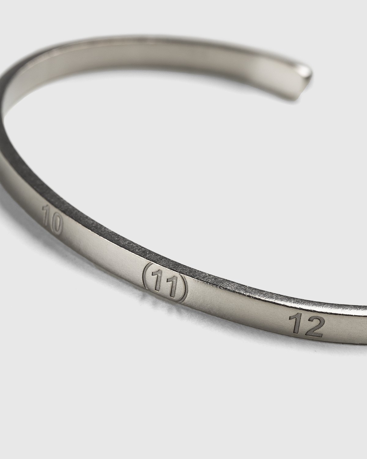 Maison Margiela - Numbers Slim Bracelet Silver - Accessories - Silver - Image 3
