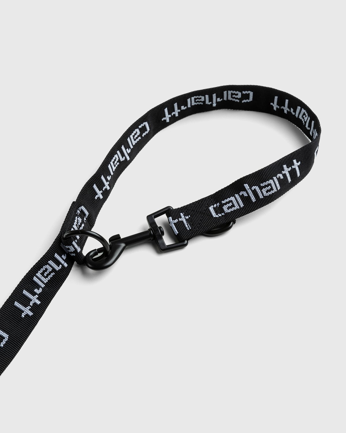 Carhartt WIP - Script Dog Leash Collar Set Black White - Lifestyle - Black - Image 2