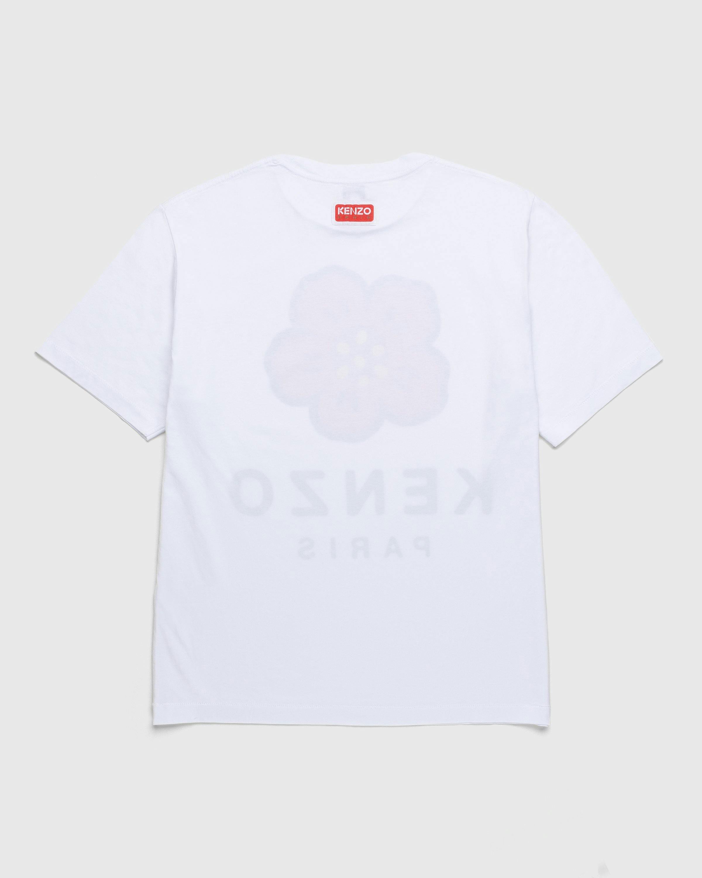 Kenzo - Boke Flower T-Shirt White - Clothing - White - Image 2