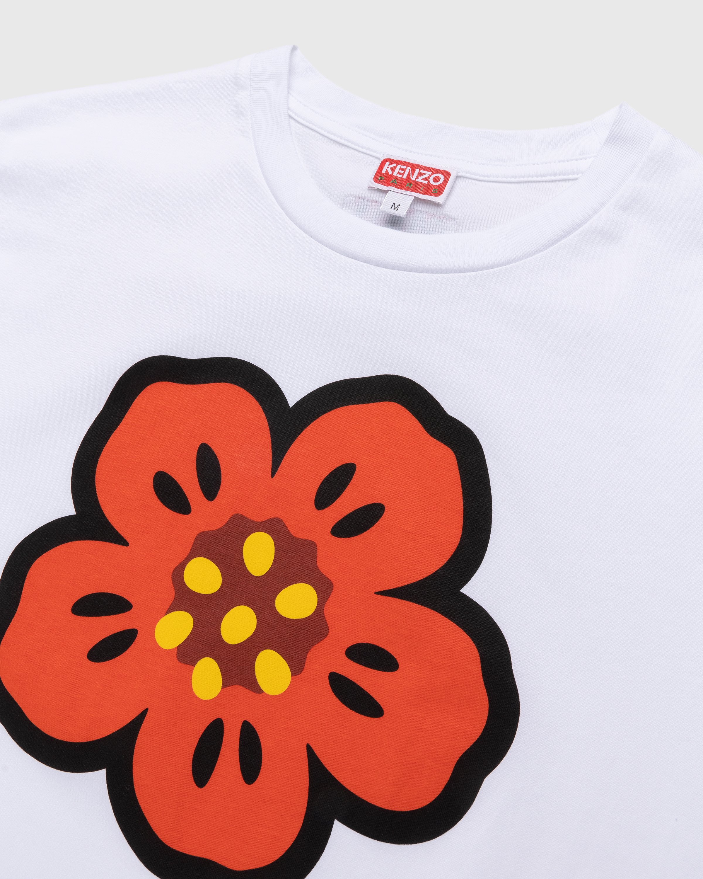 Kenzo - Boke Flower T-Shirt White - Clothing - White - Image 4