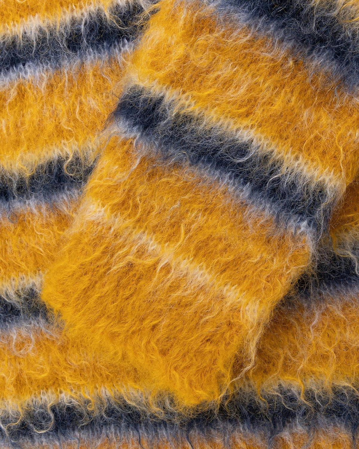 Marni - Striped Mohair Sweater Sunflower - Clothing - Yellow - Image 6