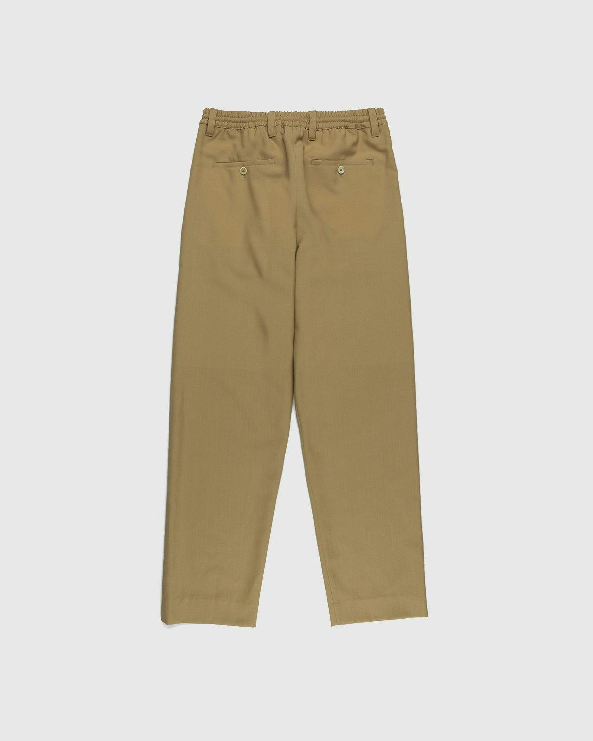 Marni - Tropical Wool Trousers Dijon - Clothing - Brown - Image 2