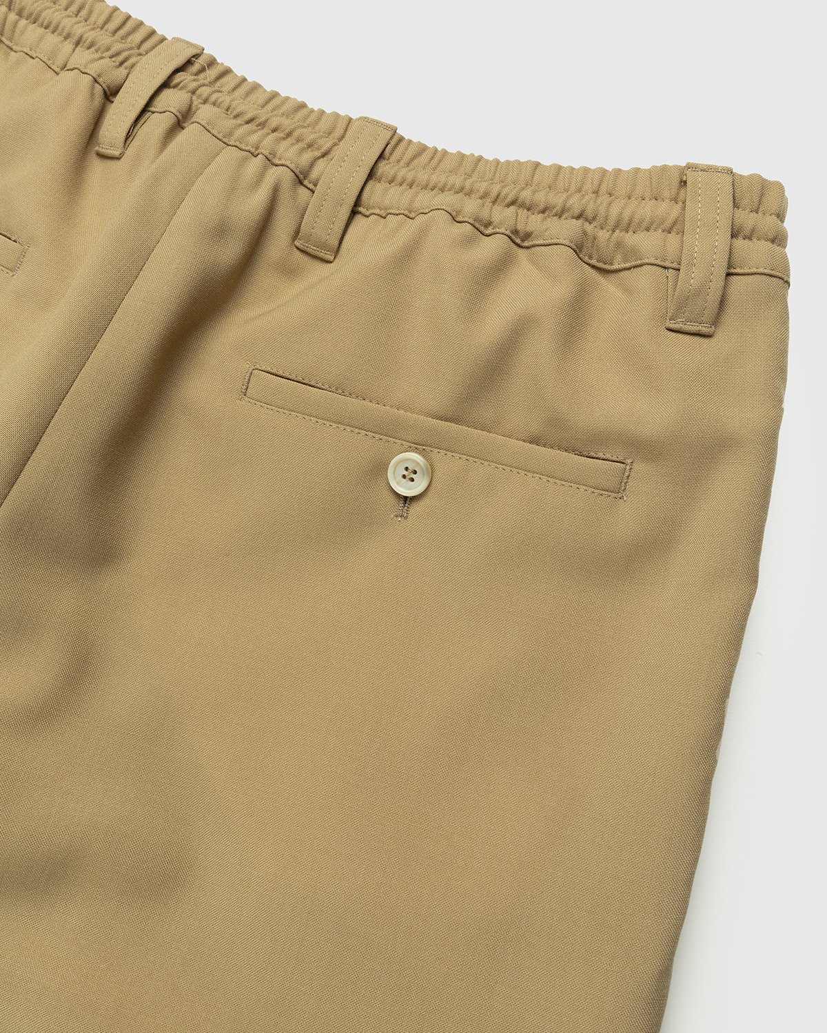 Marni - Tropical Wool Trousers Dijon - Clothing - Brown - Image 3