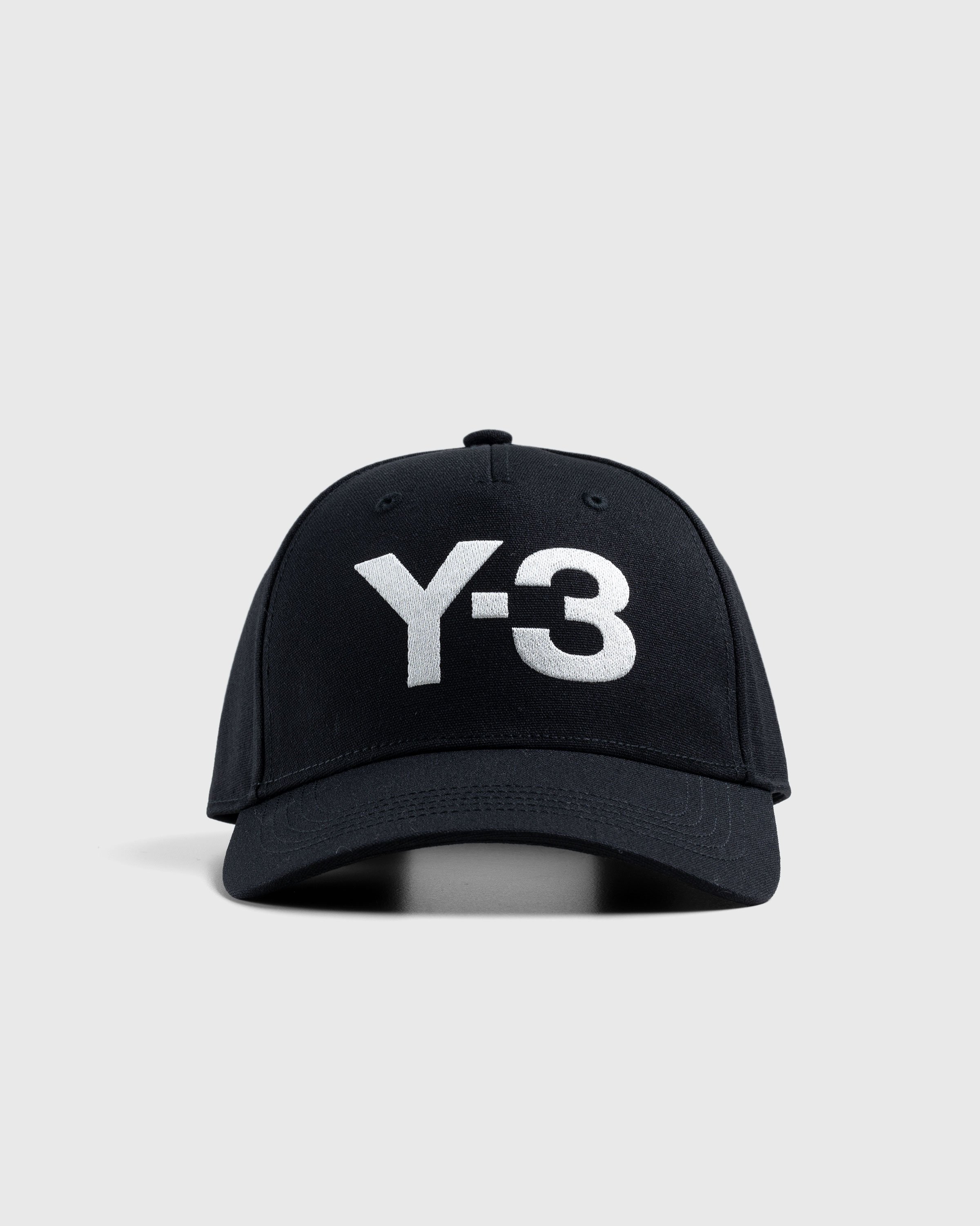 Y-3 - Logo Cap Black - Accessories - Black - Image 2