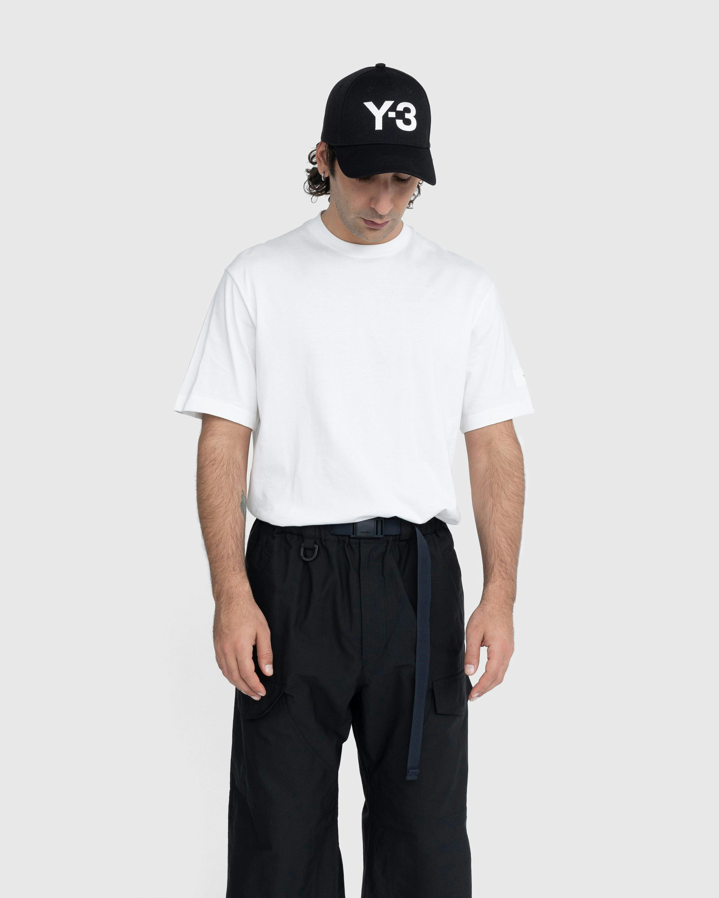 Y-3 - Logo Cap Black - Accessories - Black - Image 6