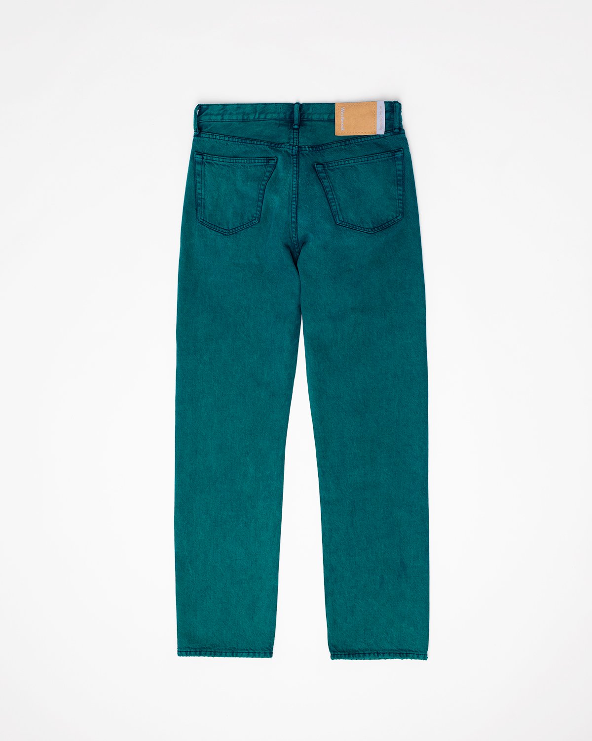 Acne Studios - Overdyed Jeans Jade Green - Clothing - Green - Image 2