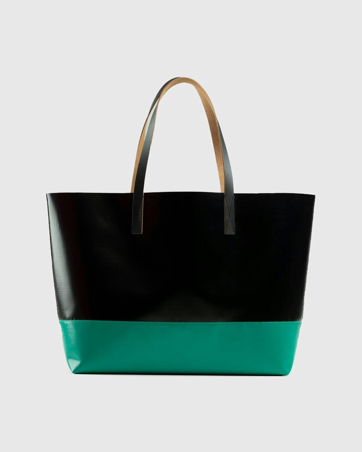 Marni - Tribeca Two-Tone Tote Bag Black/Green - Accessories - Black - Image 2