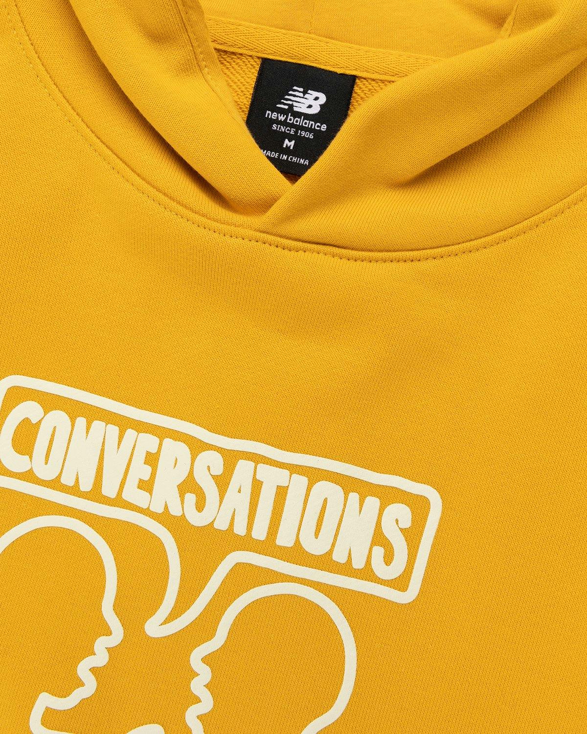 New Balance - Conversations Amongst Us Hoodie Aspen Yellow - Clothing - Yellow - Image 4