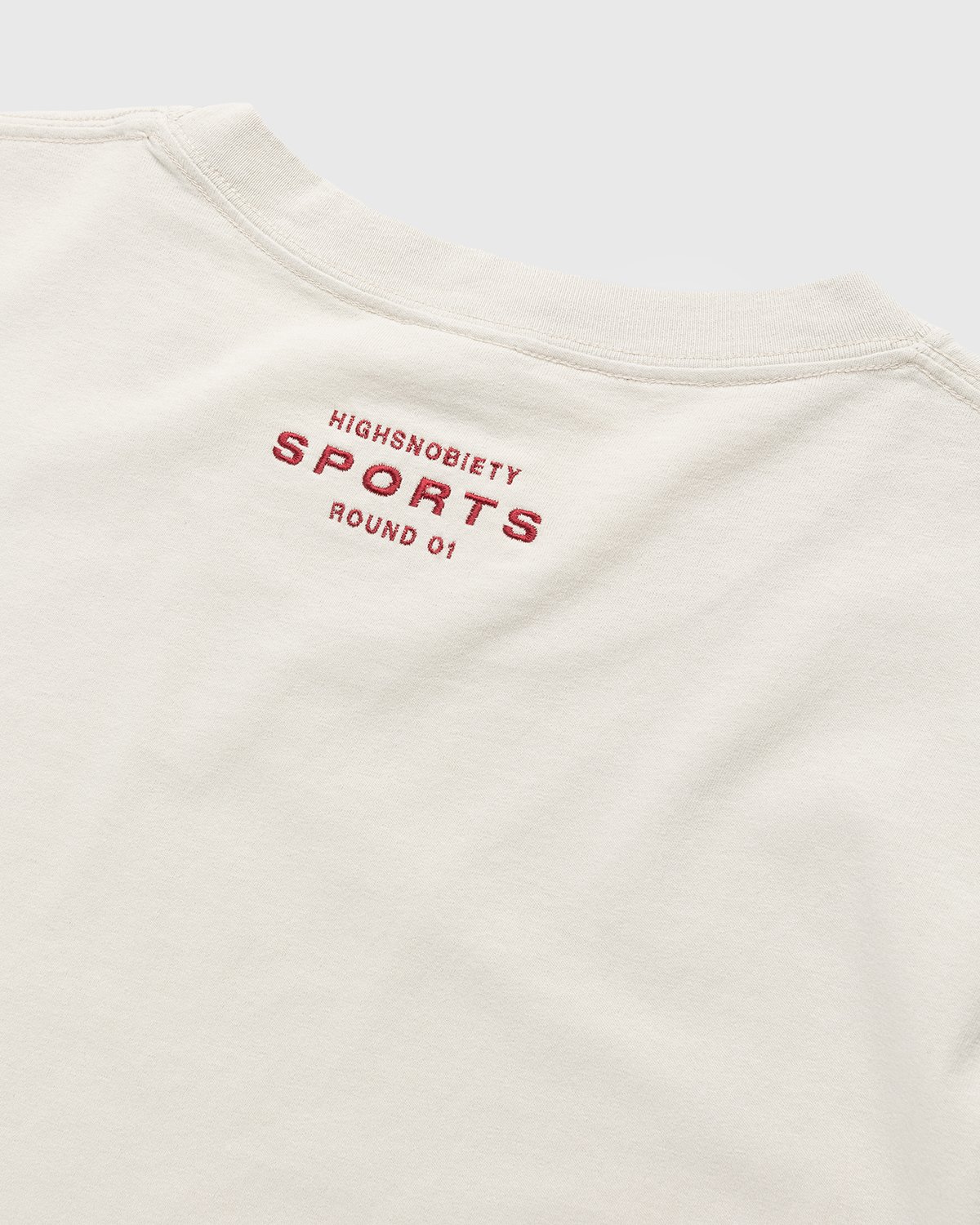 Highsnobiety - HS Sports Focus T-Shirt Eggshell - Clothing - White - Image 3