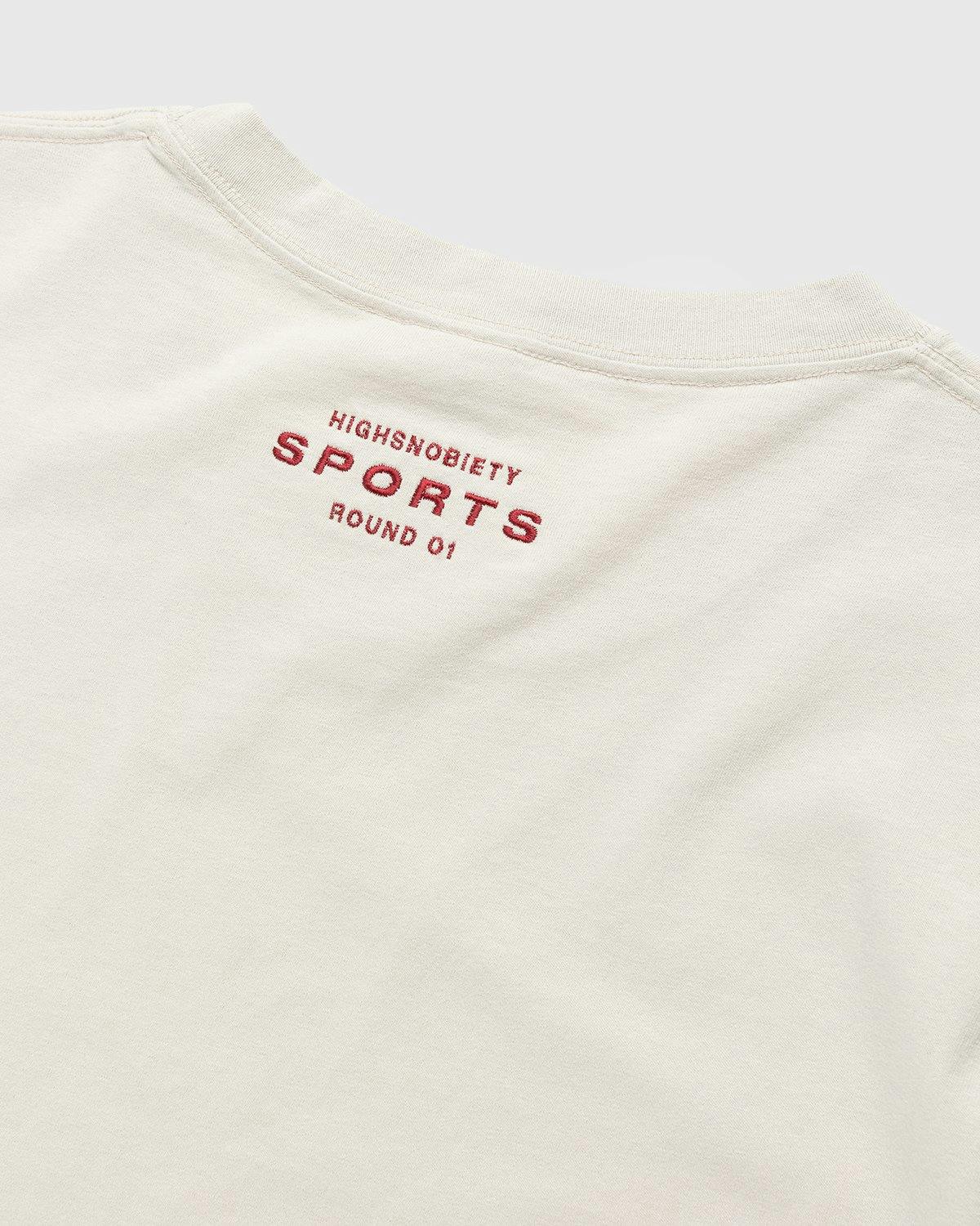 Highsnobiety - HS Sports Focus T-Shirt Eggshell - Clothing - White - Image 3