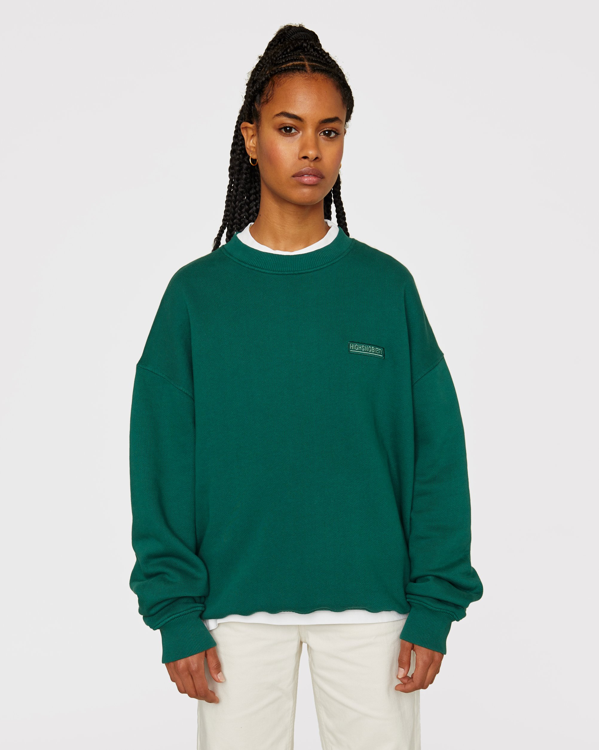 Highsnobiety - Staples Sweatshirt Green - Clothing - Green - Image 6