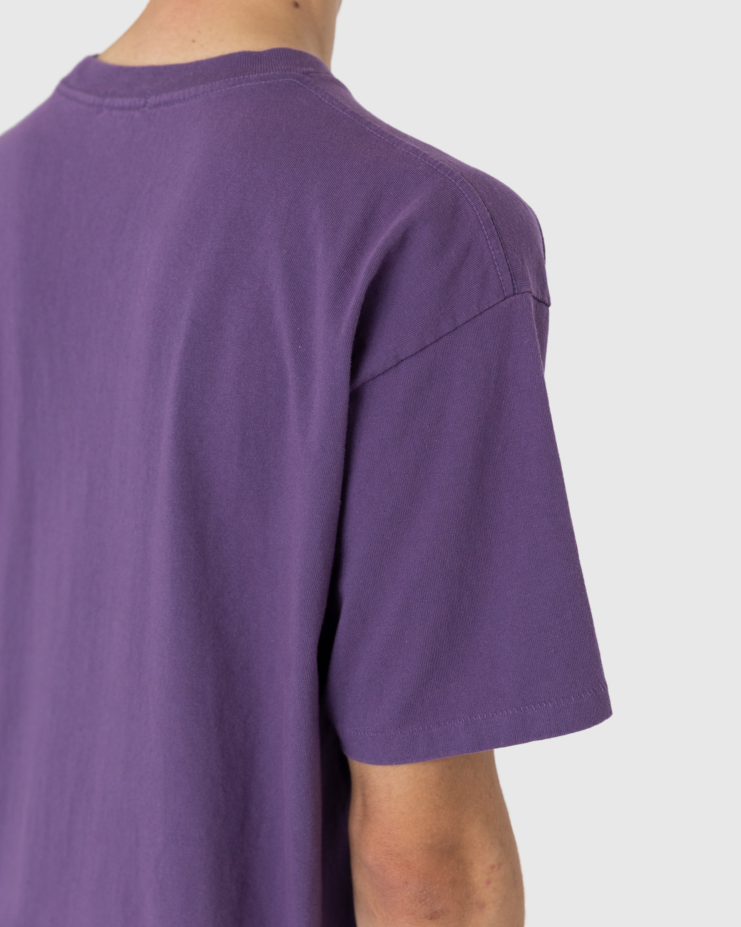 Bode - Rickrack Logo T-Shirt Purple - Clothing - Purple - Image 5