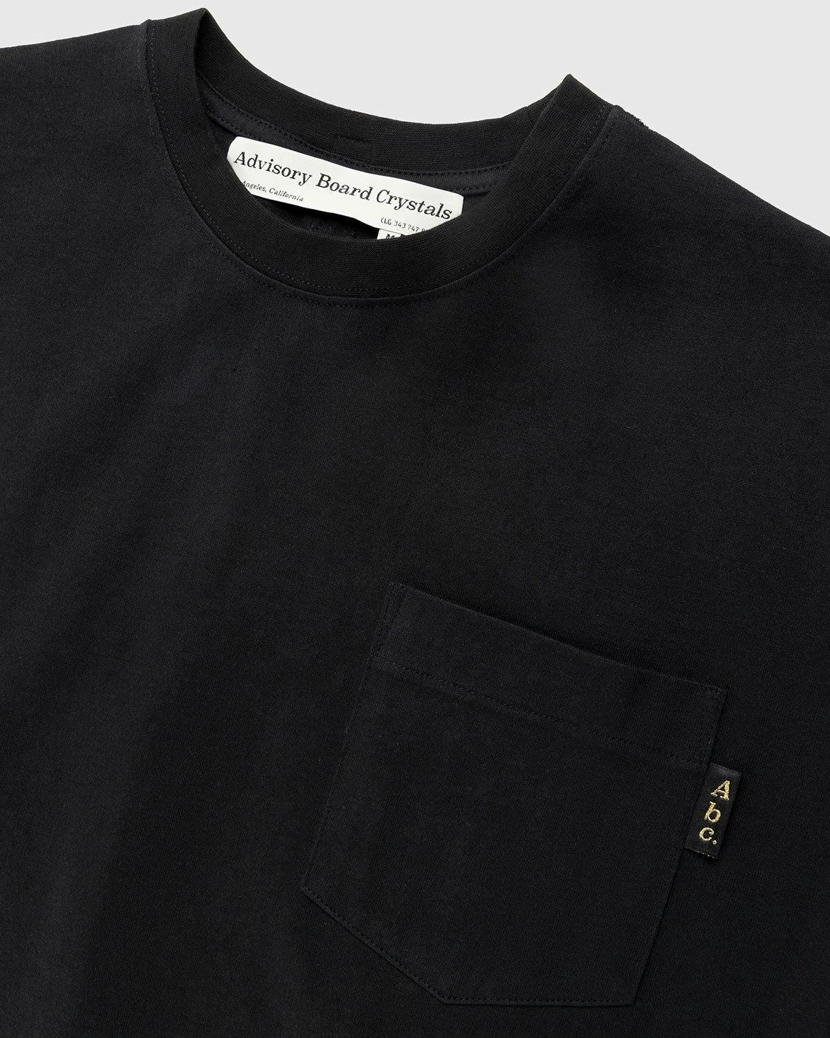 Abc. - Short-Sleeve Pocket Tee Anthracite - Clothing - Black - Image 3