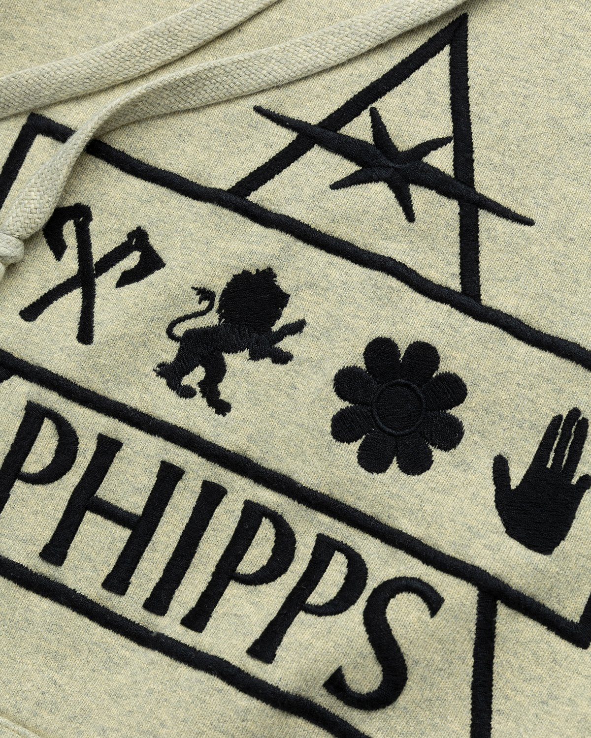 Phipps - Pyramid Hoodie Beige - Clothing - Beige - Image 5