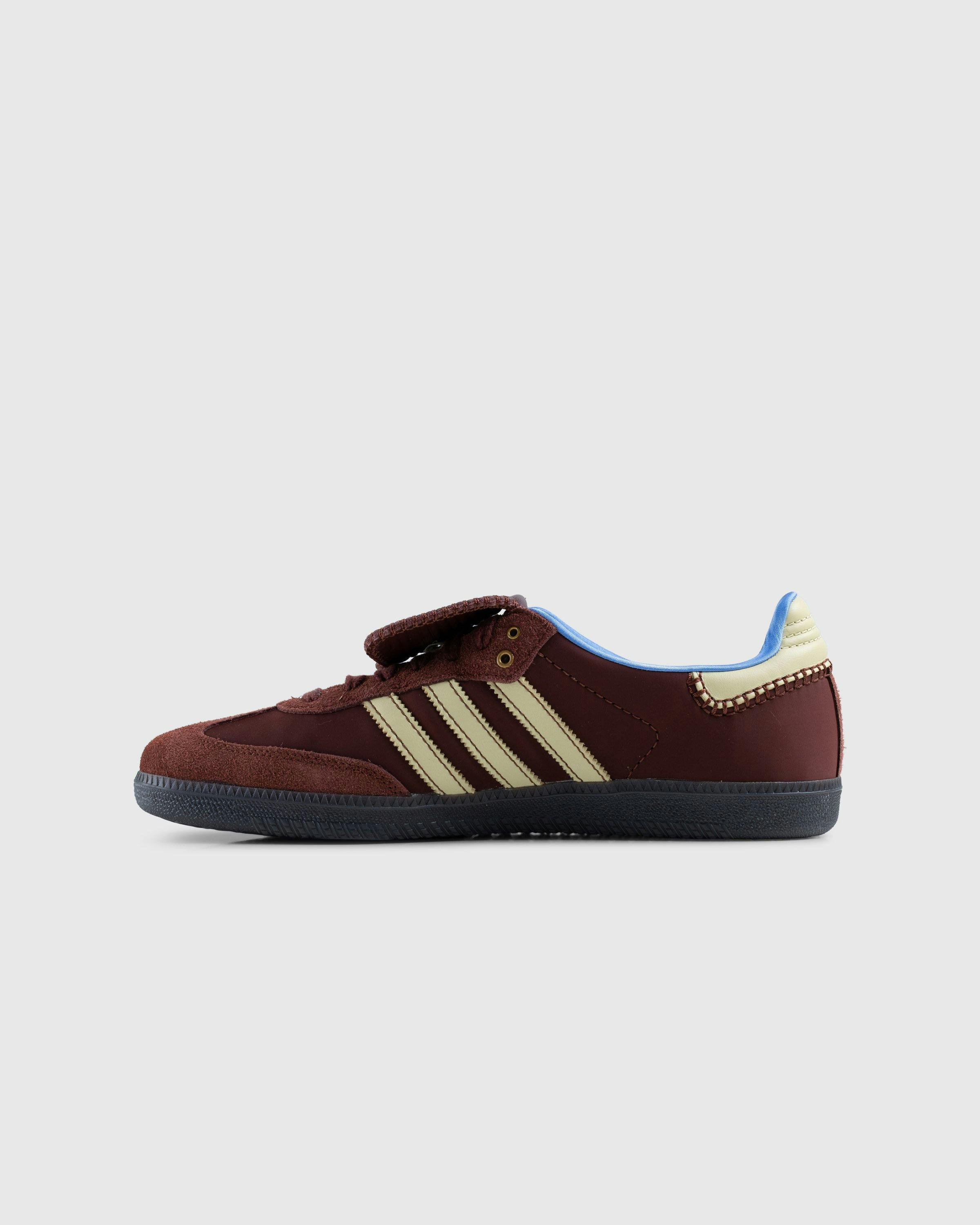 Adidas x Wales Bonner - WB NYLON SAMBA FOXBRN/SANBEI/LUCBLU - Footwear - Brown - Image 2