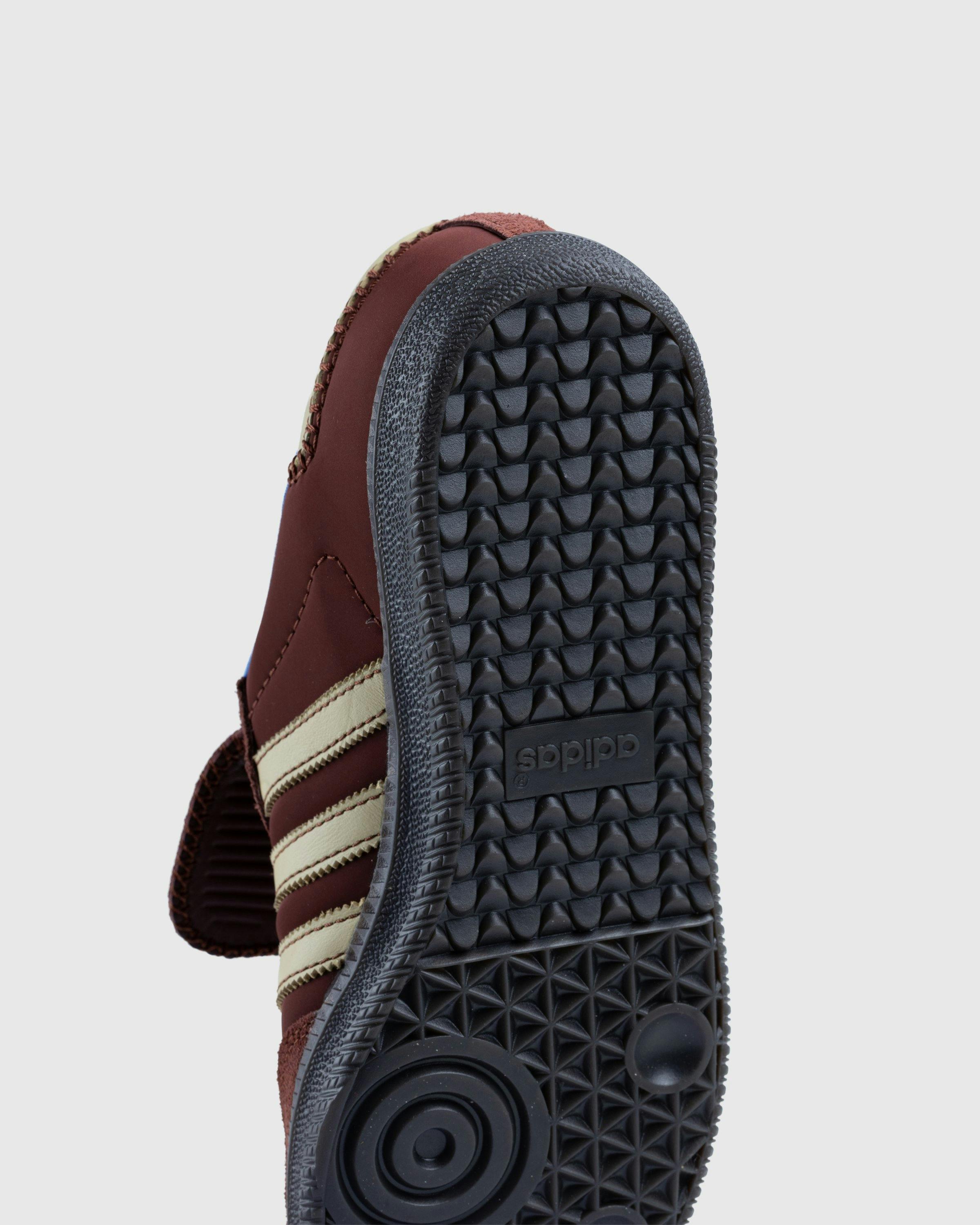 Adidas x Wales Bonner - WB NYLON SAMBA FOXBRN/SANBEI/LUCBLU - Footwear - Brown - Image 6