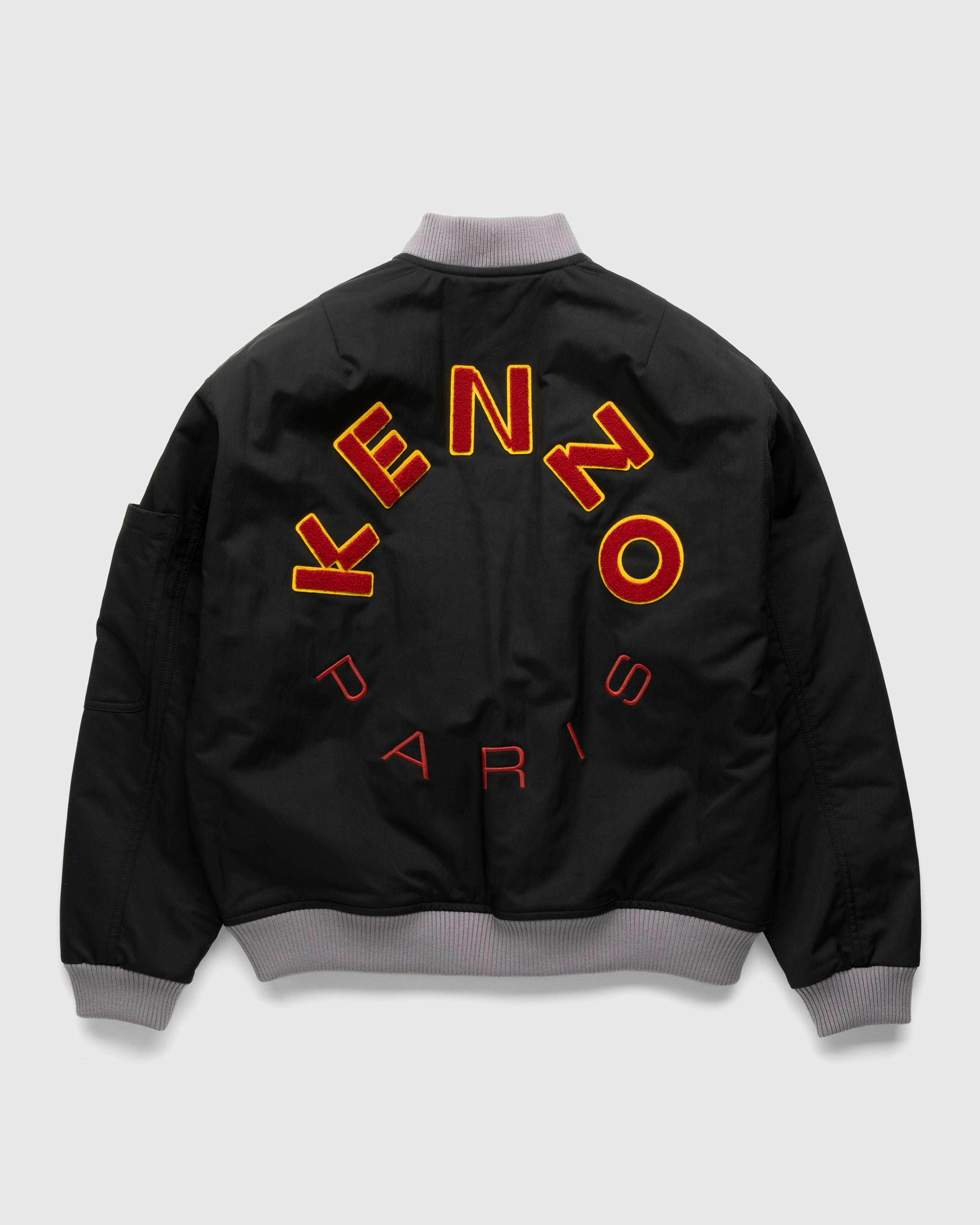 Kenzo - Varsity Bomber Jacket Black - Clothing - Black - Image 2