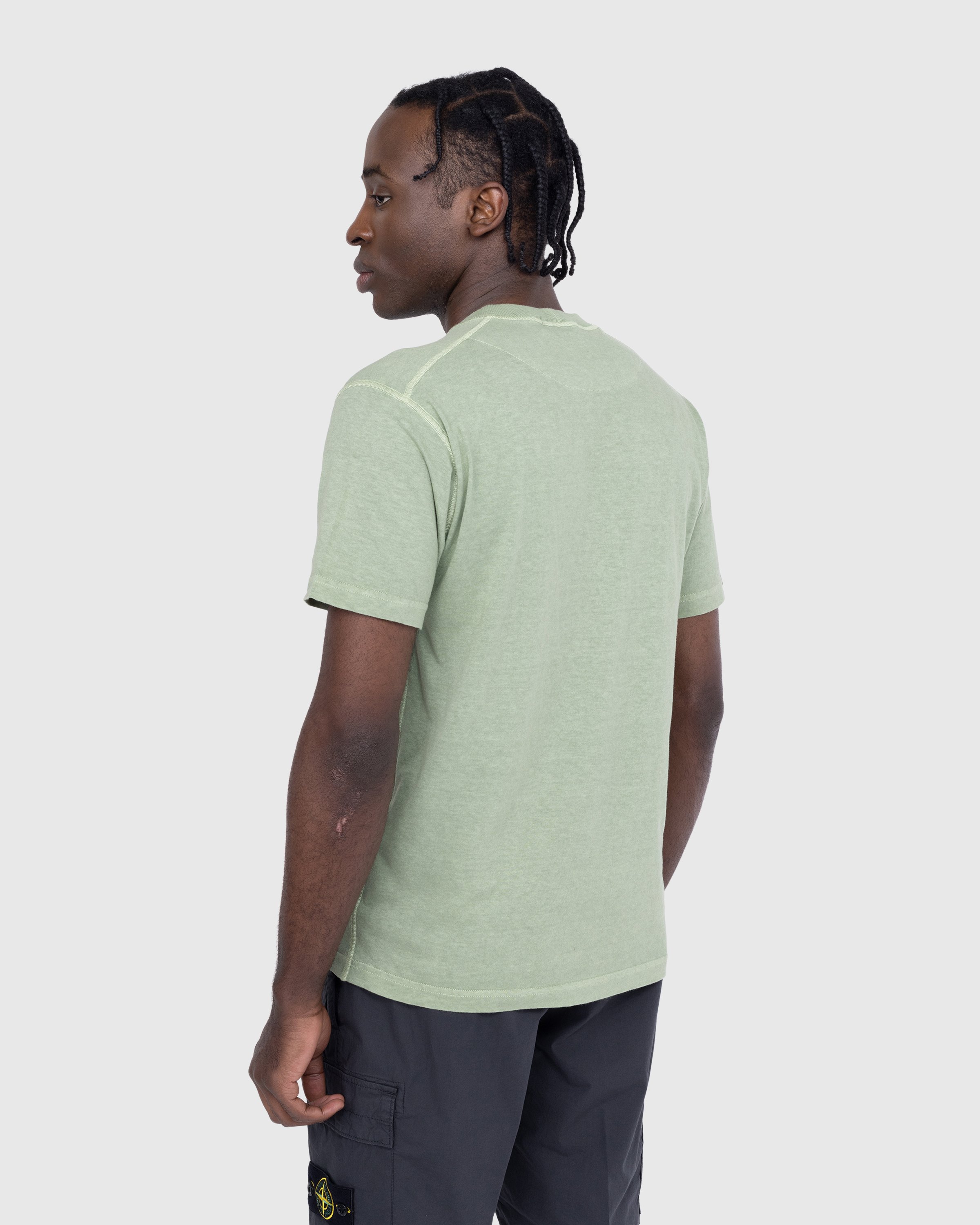Stone Island - T-Shirt Green 23757 - Clothing - Green - Image 3
