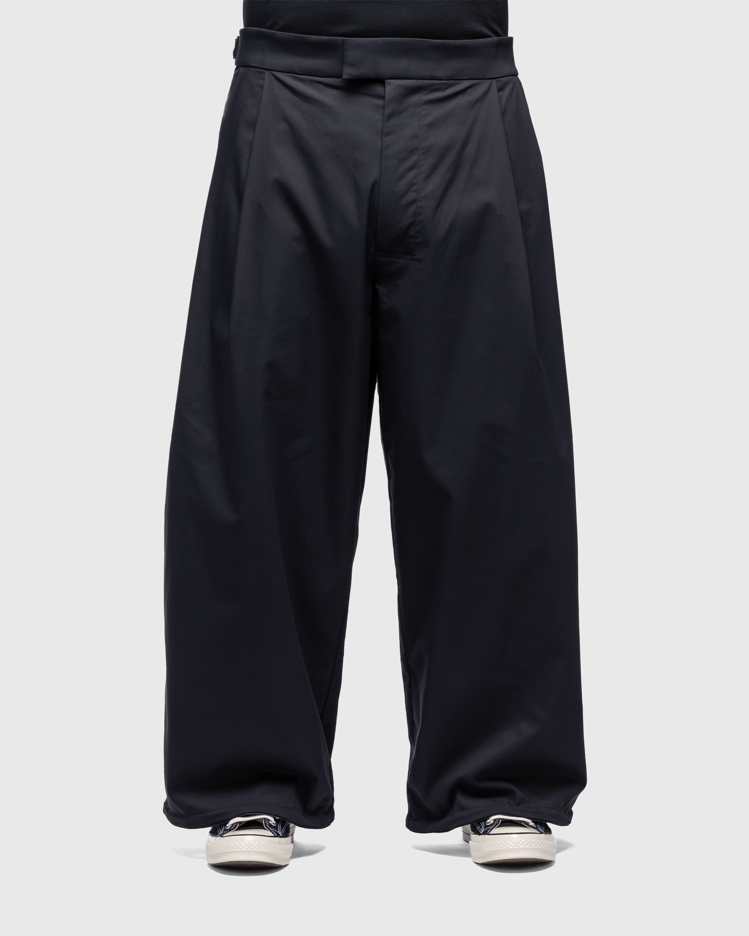 ACRONYM - P48-CH Micro Twill Pleated Trouser Black - Clothing - Black - Image 2