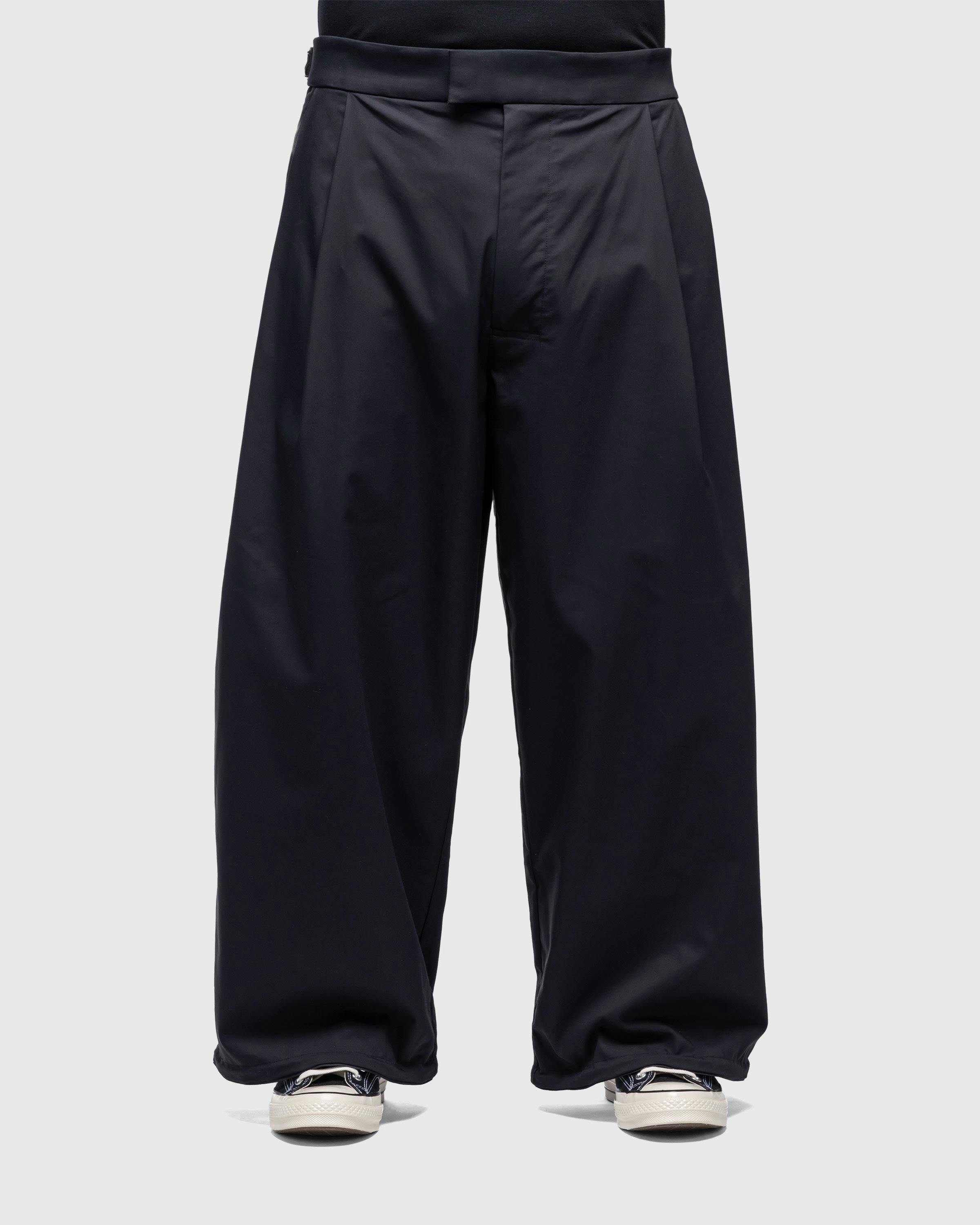 ACRONYM - P48-CH Micro Twill Pleated Trouser Black - Clothing - Black - Image 2