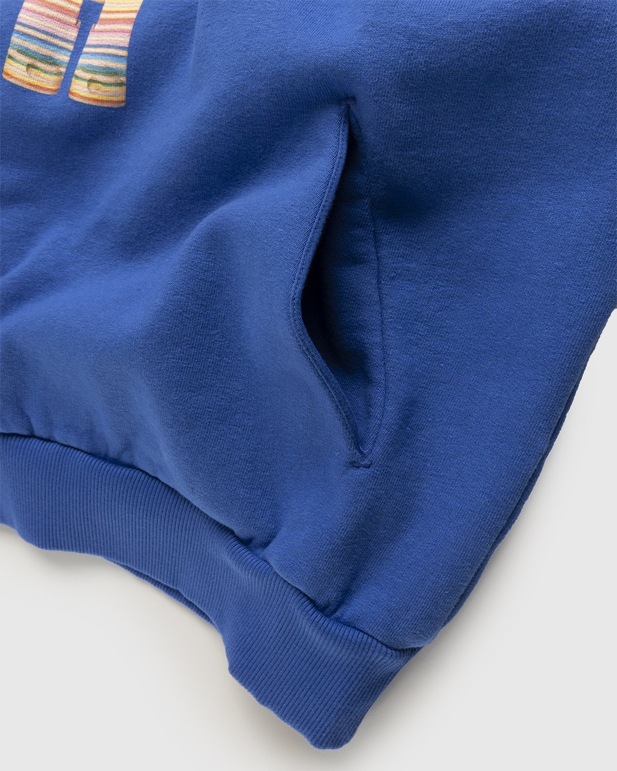 Pangaia x Haroshi - Be@rbrick Recycled Cotton Hoodie Blue - Clothing - Blue - Image 3