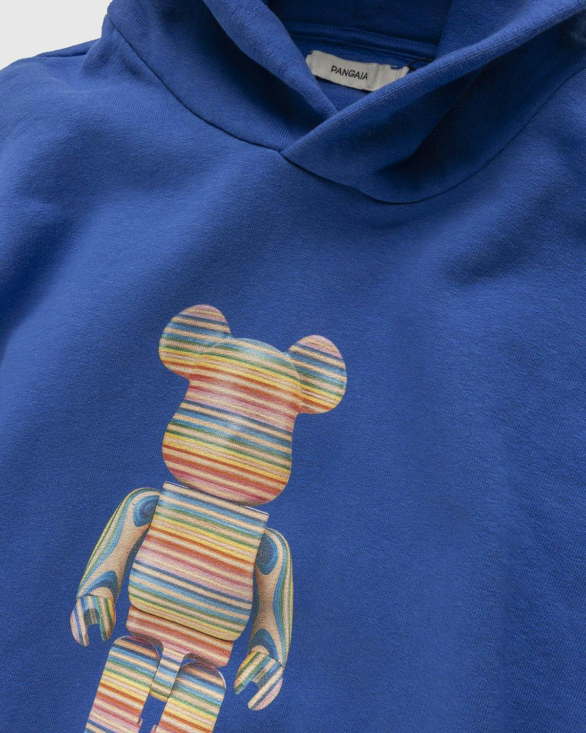 Pangaia x Haroshi - Be@rbrick Recycled Cotton Hoodie Blue - Clothing - Blue - Image 5