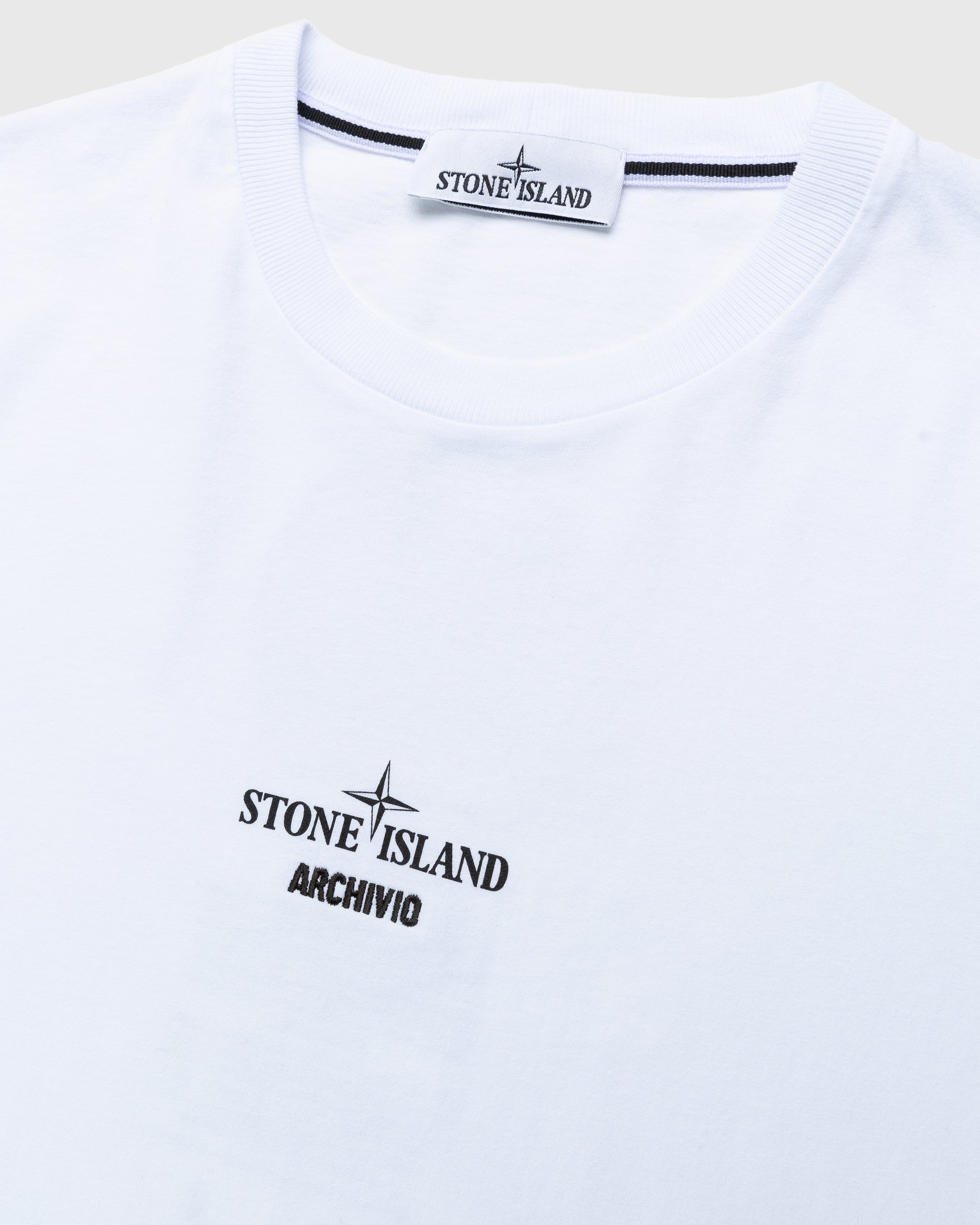 Stone Island - Archivio T-Shirt White - Clothing - White - Image 4