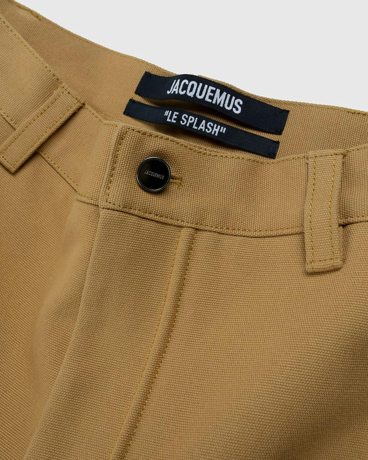 JACQUEMUS - Le Short Giardino Dark Beige - Clothing - Beige - Image 3