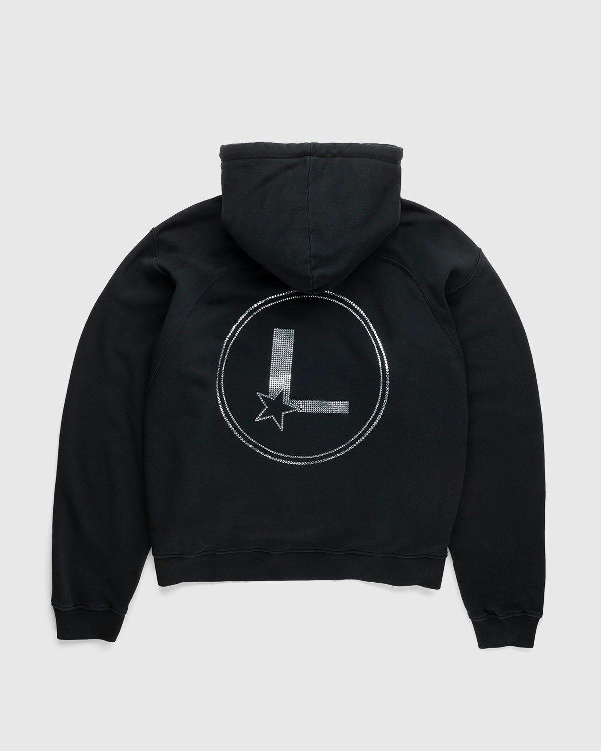 Lourdes New York - Graphic Hoodie Black - Clothing - Black - Image 2