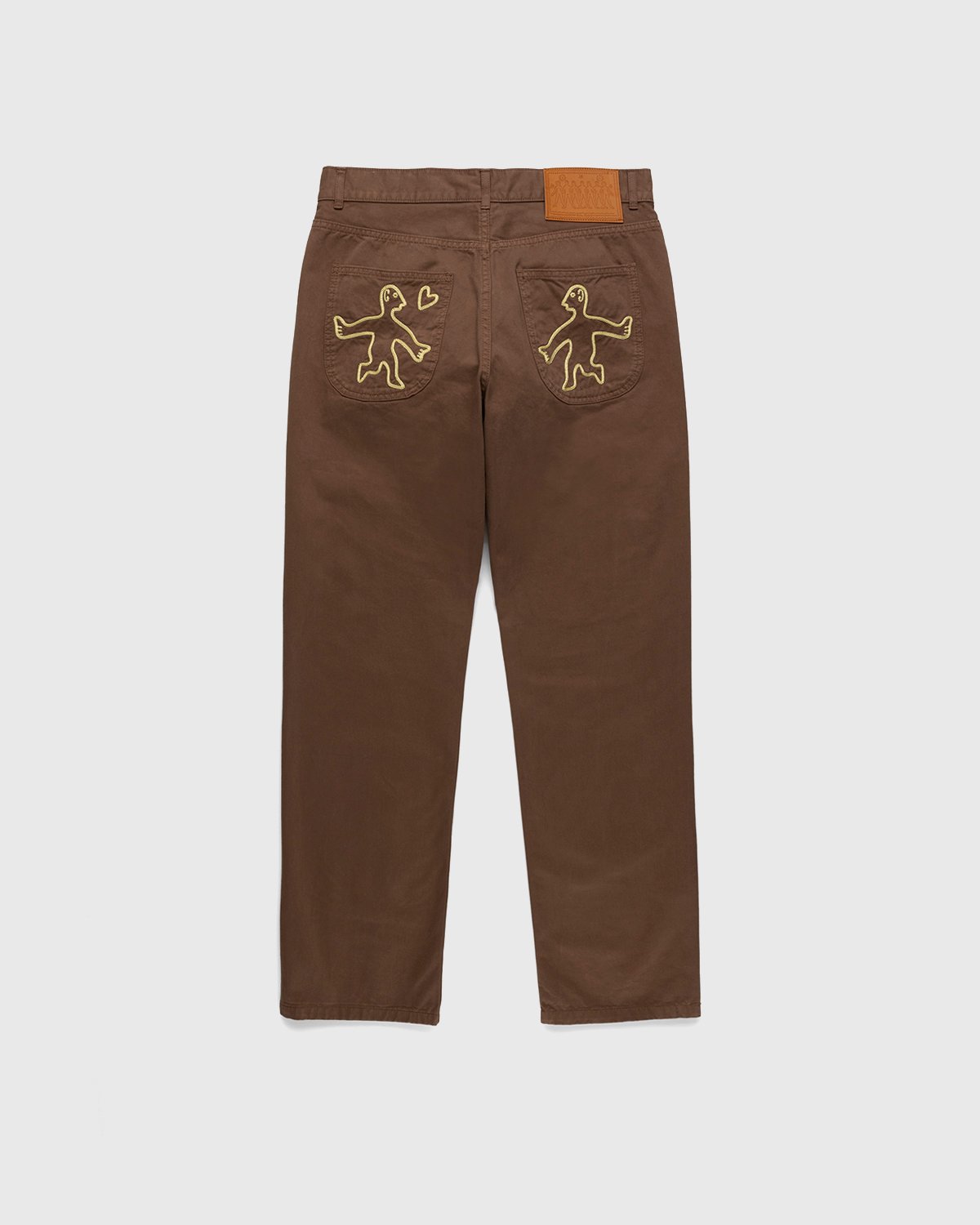 Carne Bollente - The Back Bump Trouser Brown - Clothing - Brown - Image 2