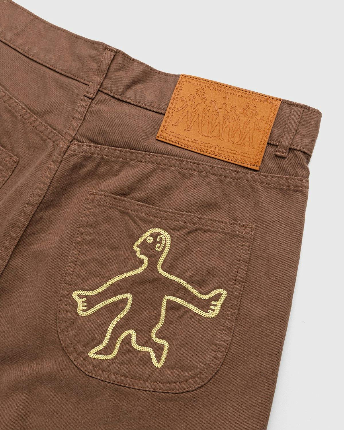Carne Bollente - The Back Bump Trouser Brown - Clothing - Brown - Image 5