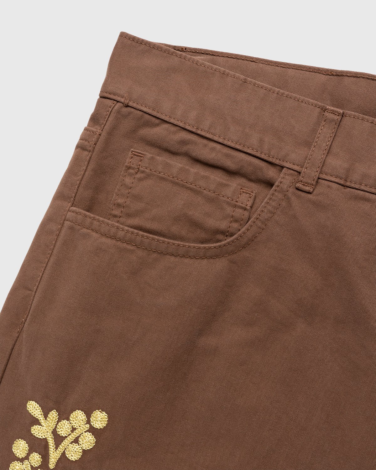 Carne Bollente - The Back Bump Trouser Brown - Clothing - Brown - Image 8