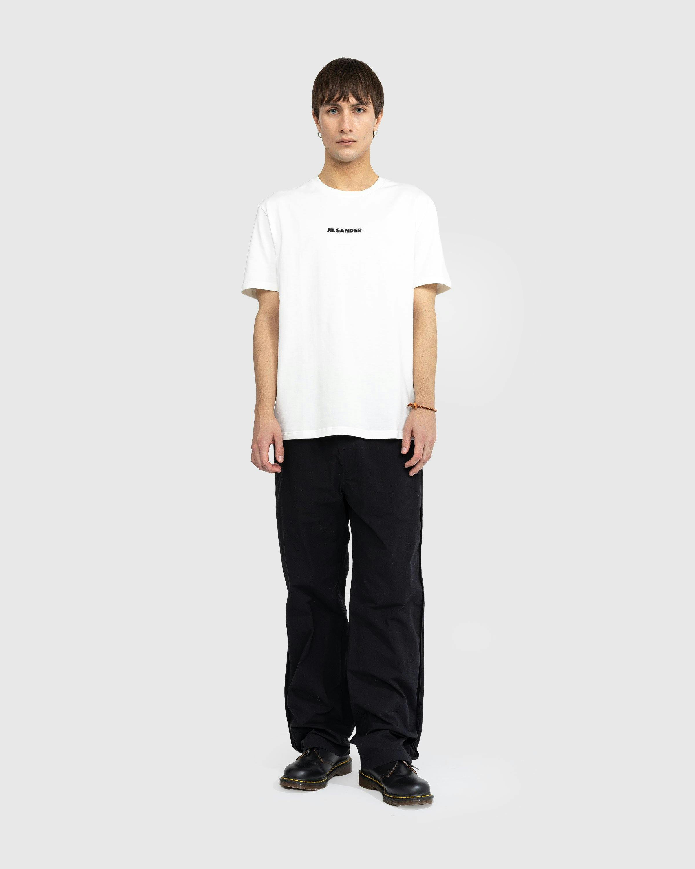 Jil Sander - Logo T-Shirt Porcelain - Clothing - White - Image 3