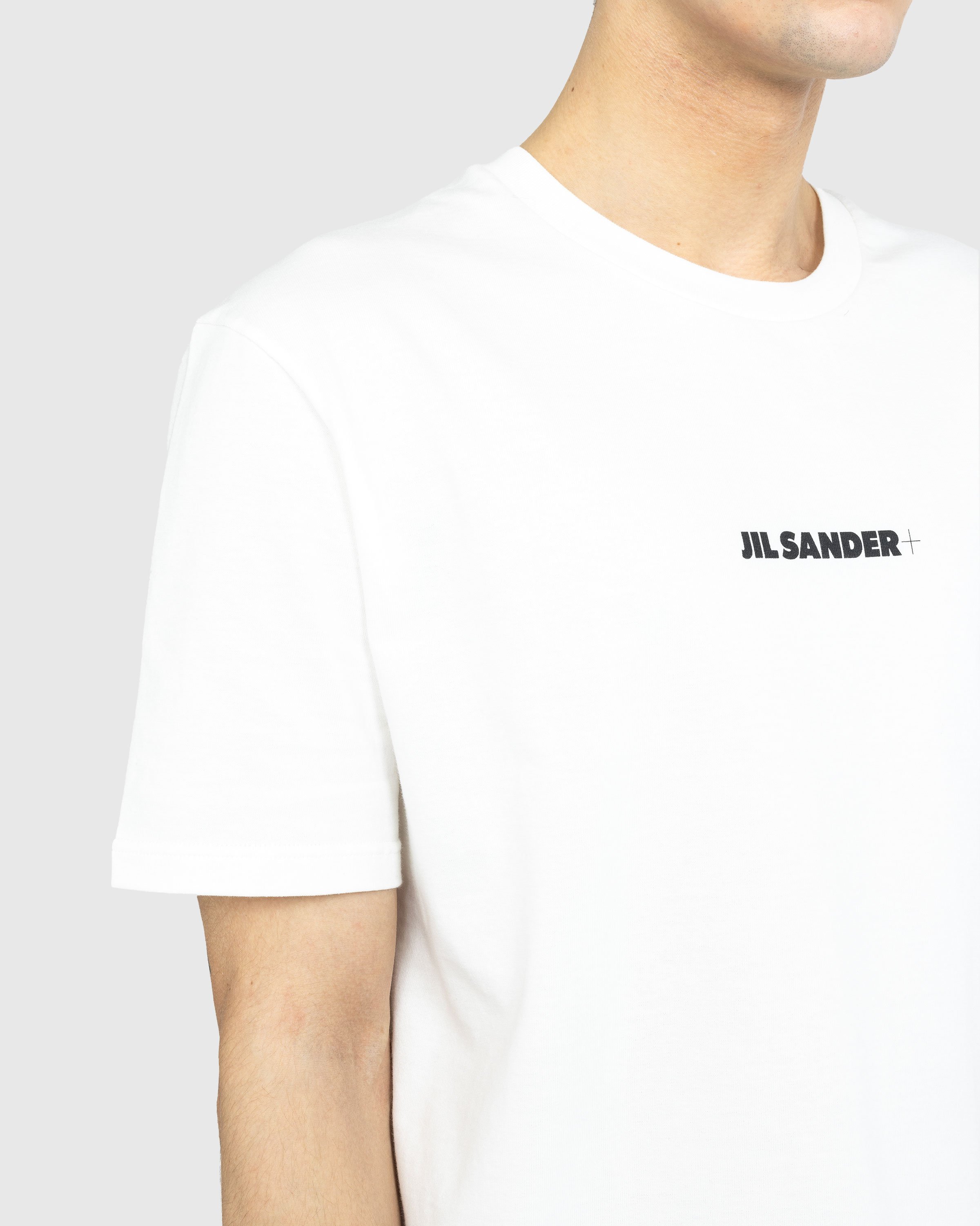 Jil Sander - Logo T-Shirt Porcelain - Clothing - White - Image 5