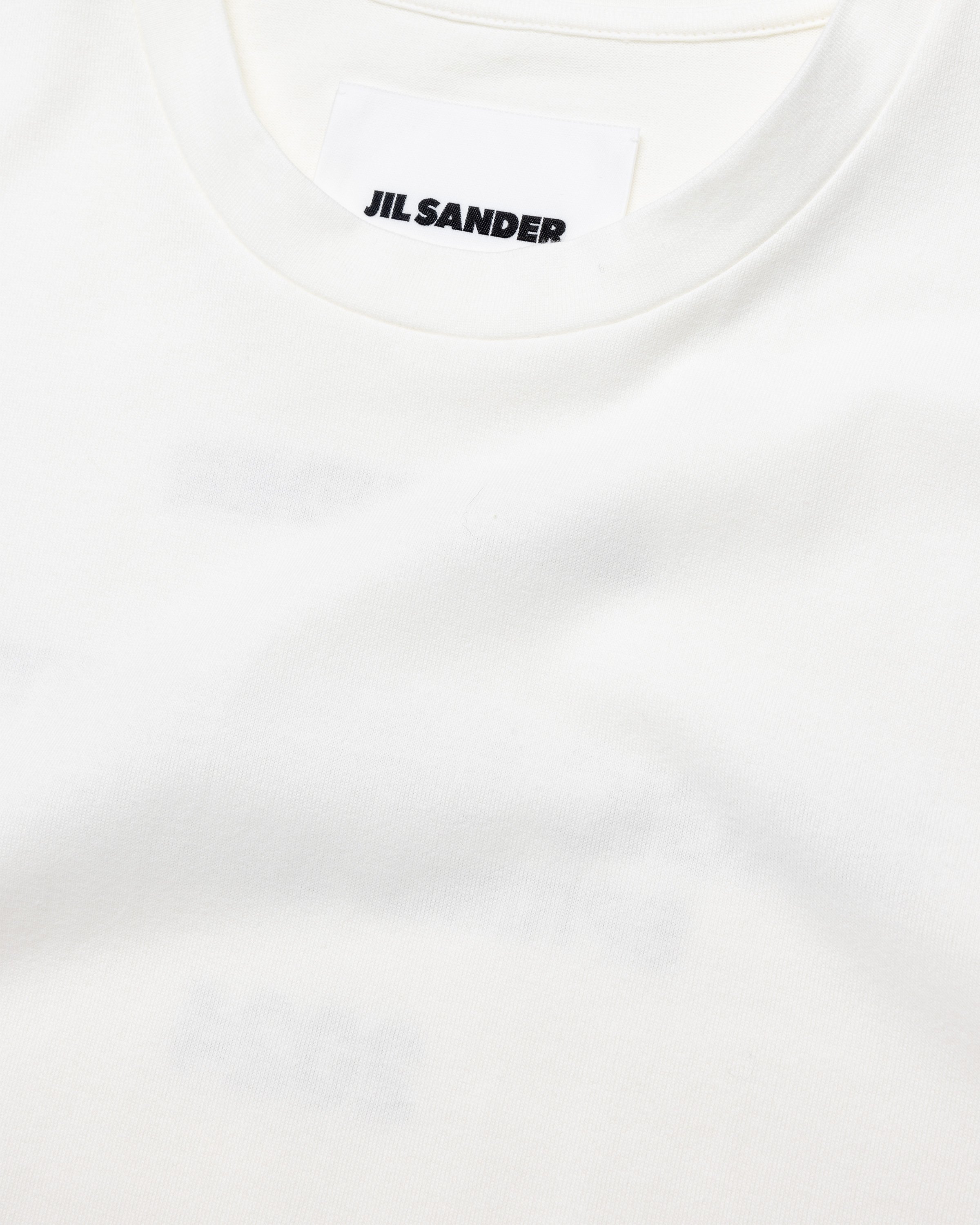 Jil Sander - Short-Sleeve T-Shirt Coconut - Clothing - White - Image 6