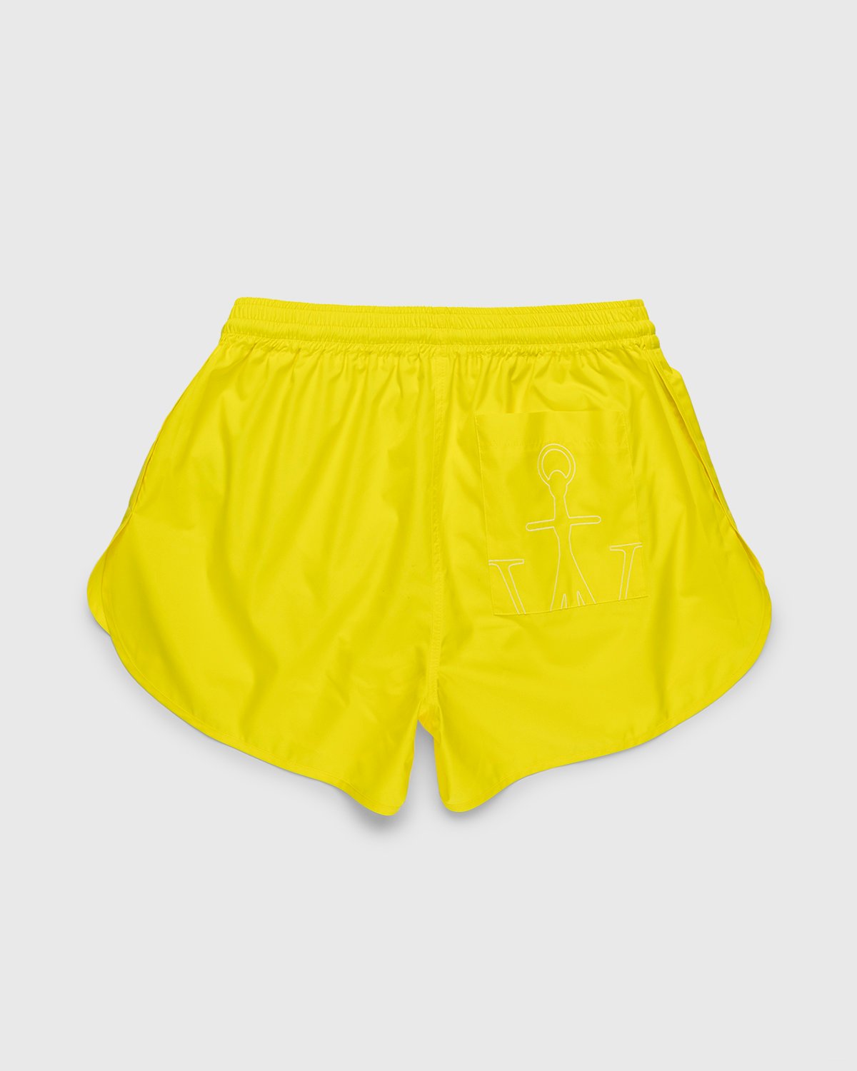 J.W. Anderson - Polyester Running Shorts Yellow - Clothing - Yellow - Image 2