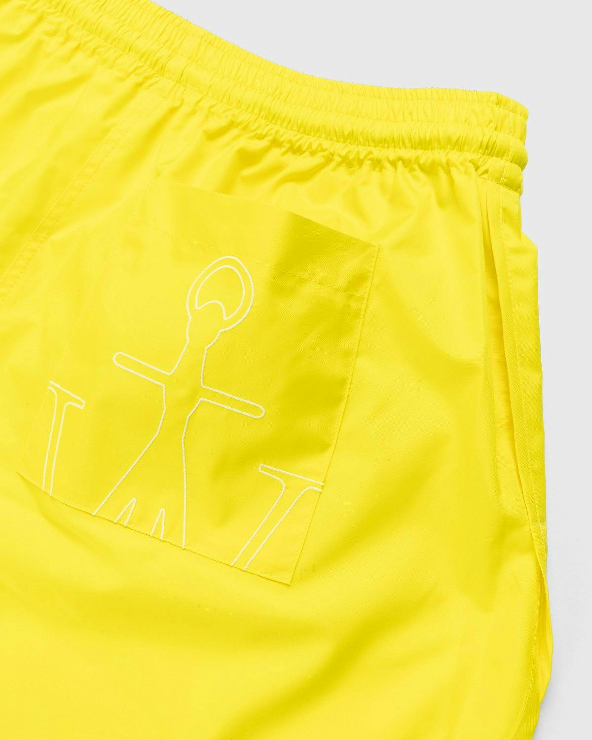 J.W. Anderson - Polyester Running Shorts Yellow - Clothing - Yellow - Image 3