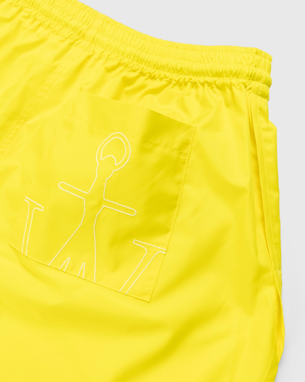 J.W. Anderson - Polyester Running Shorts Yellow - Clothing - Yellow - Image 3