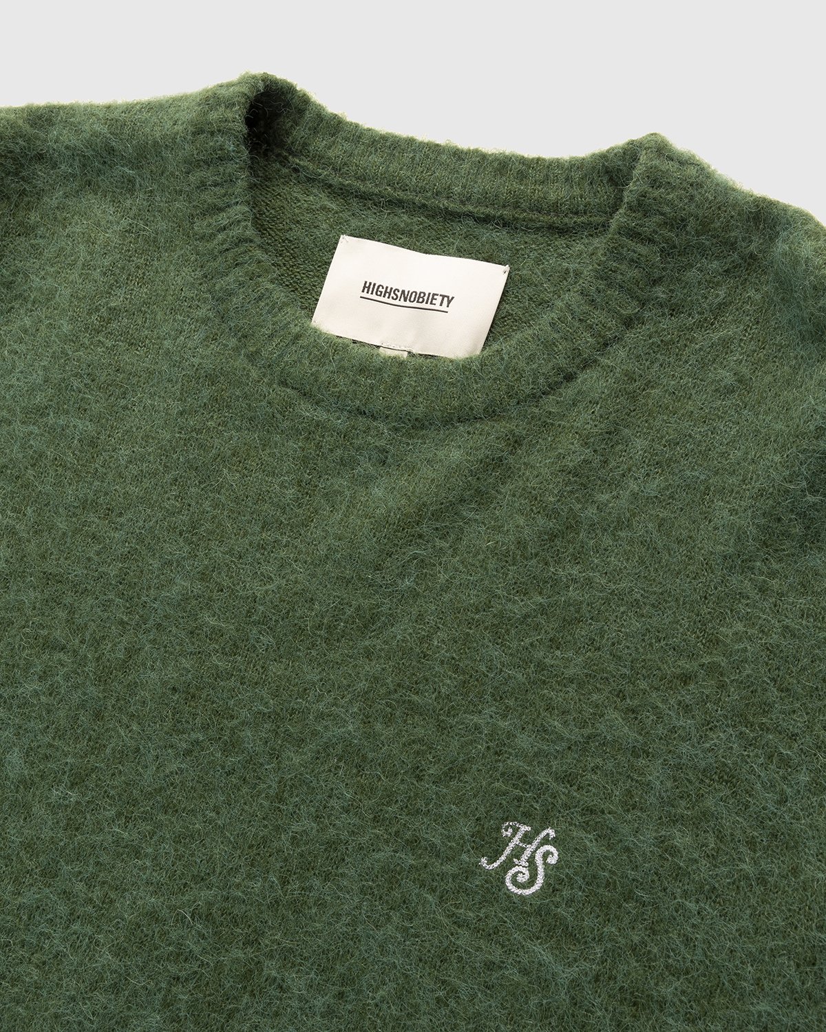Highsnobiety - Mono Alpaca Sweater Green - Clothing - Green - Image 3