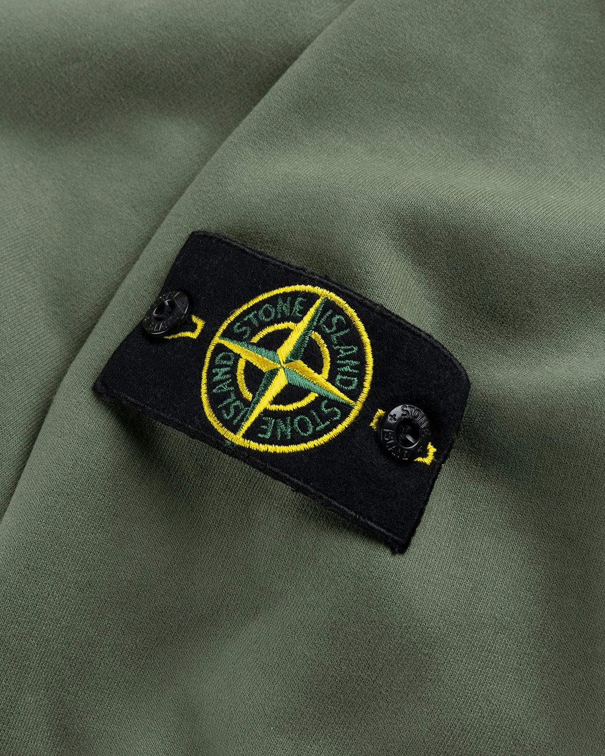 Stone Island - Fleece Hoodie Sage Green - Clothing - Green - Image 4