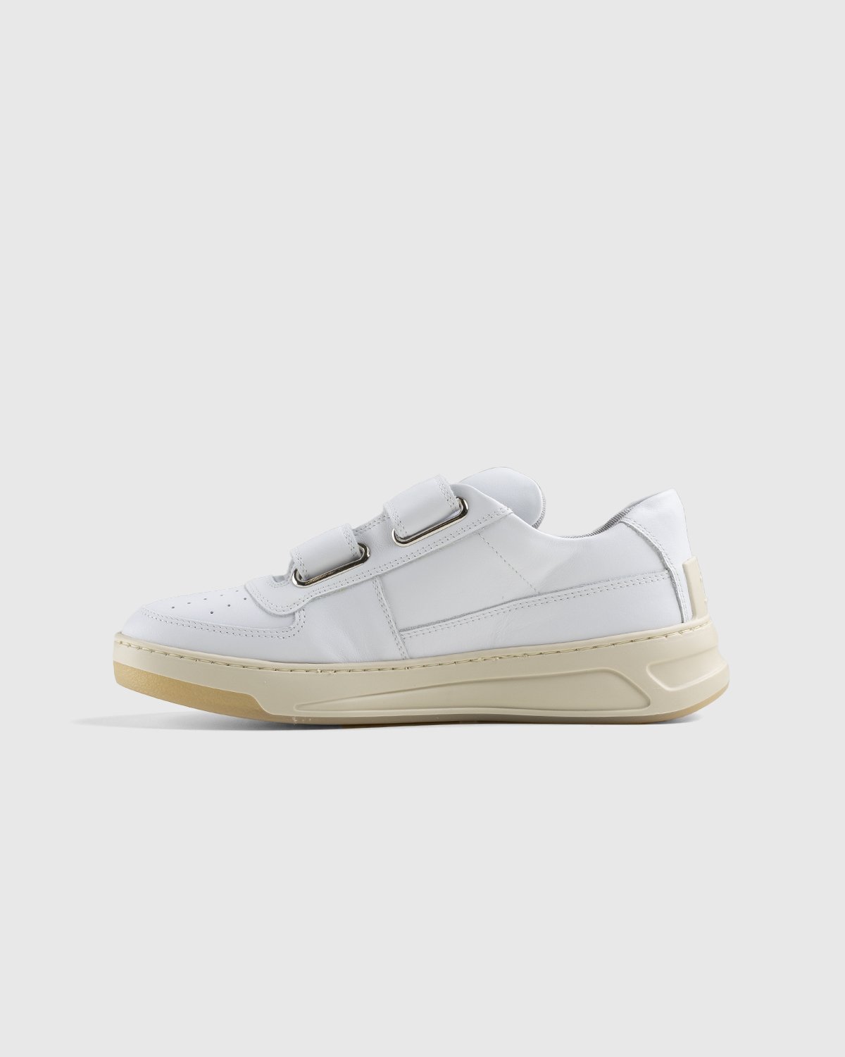 Acne Studios - Perey Velcro Strap Sneakers White - Footwear - White - Image 2